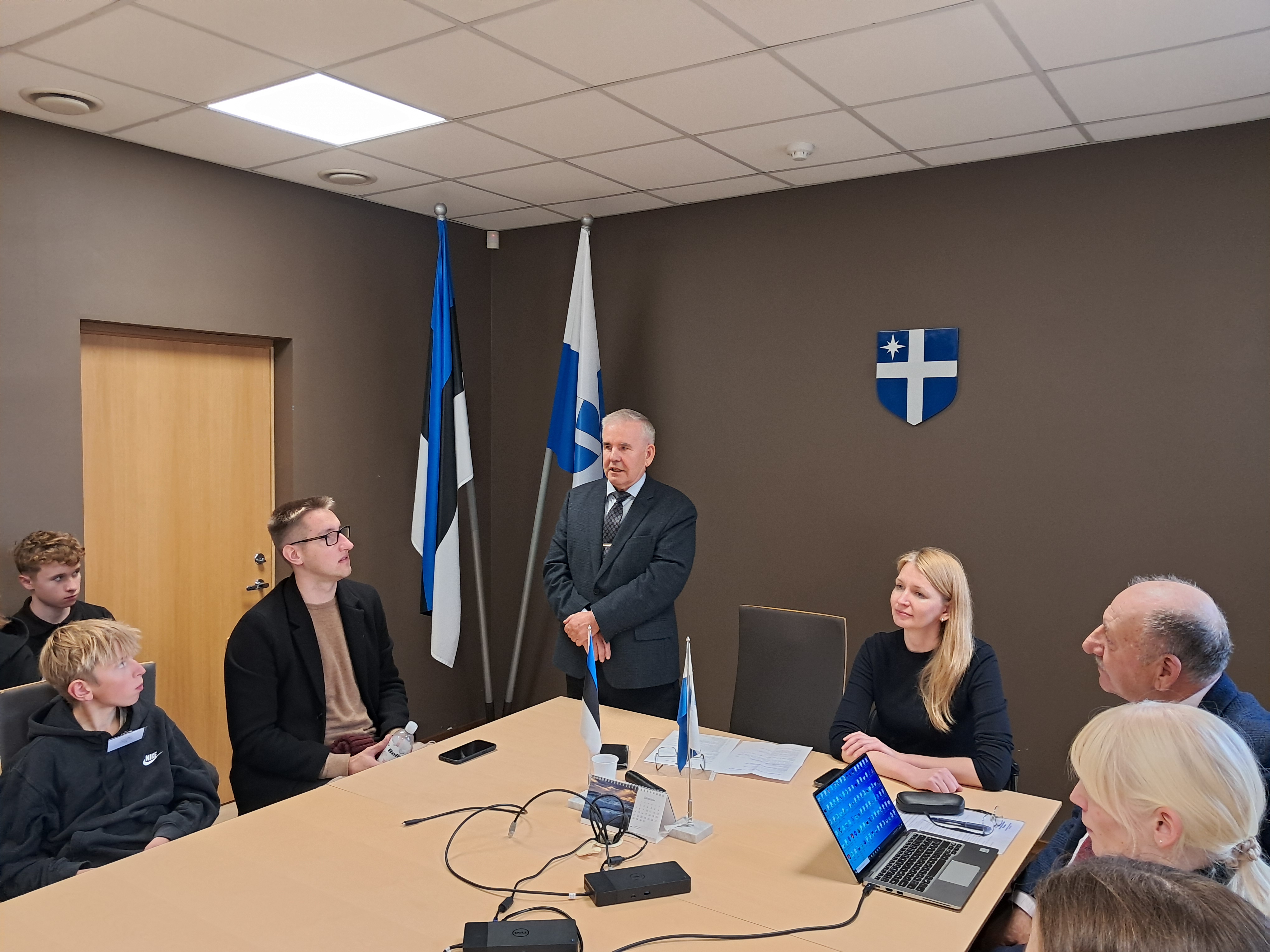 Tabasalu kooli ja Harku valla külastus