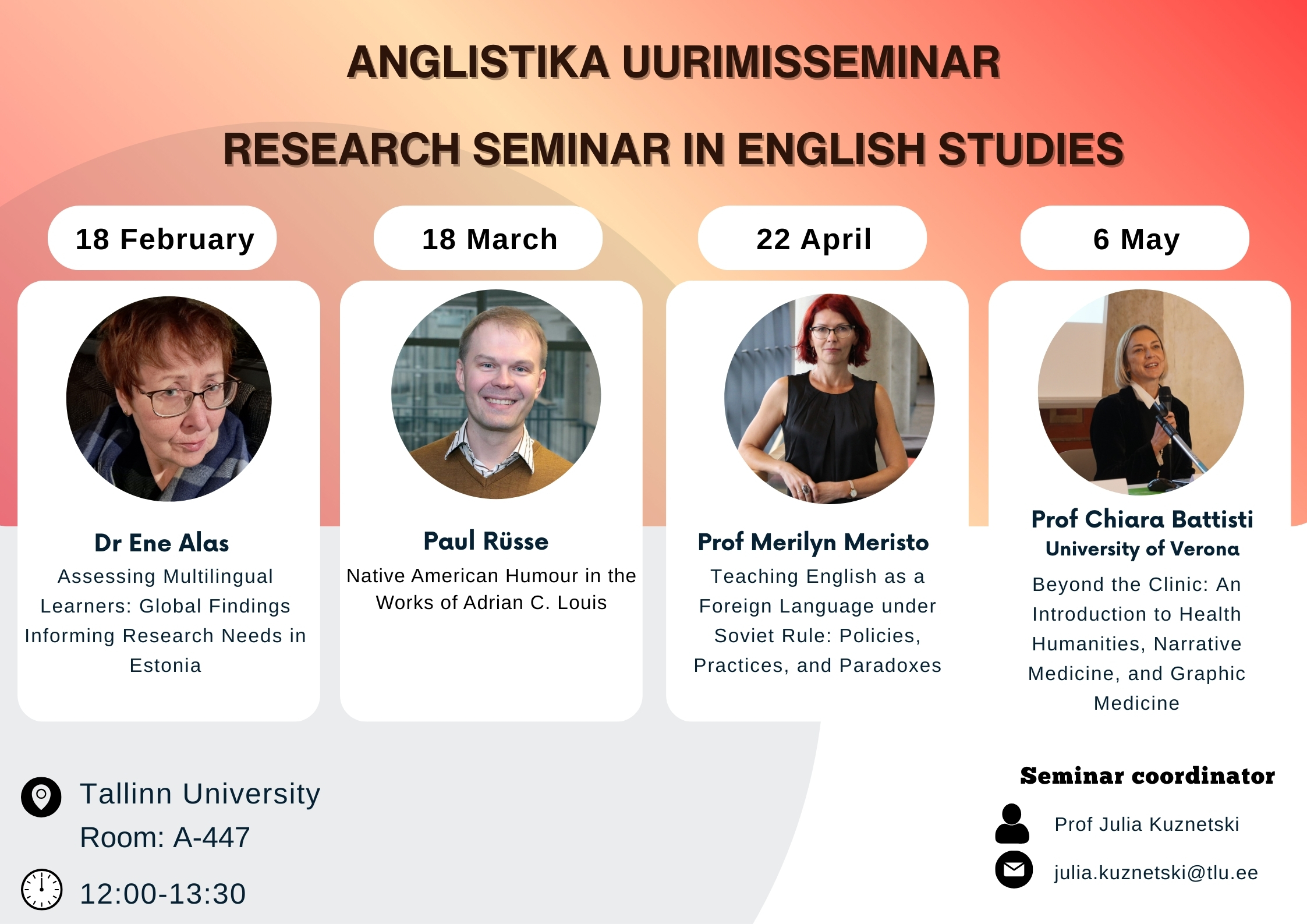 Anglistika uurimisseminarid