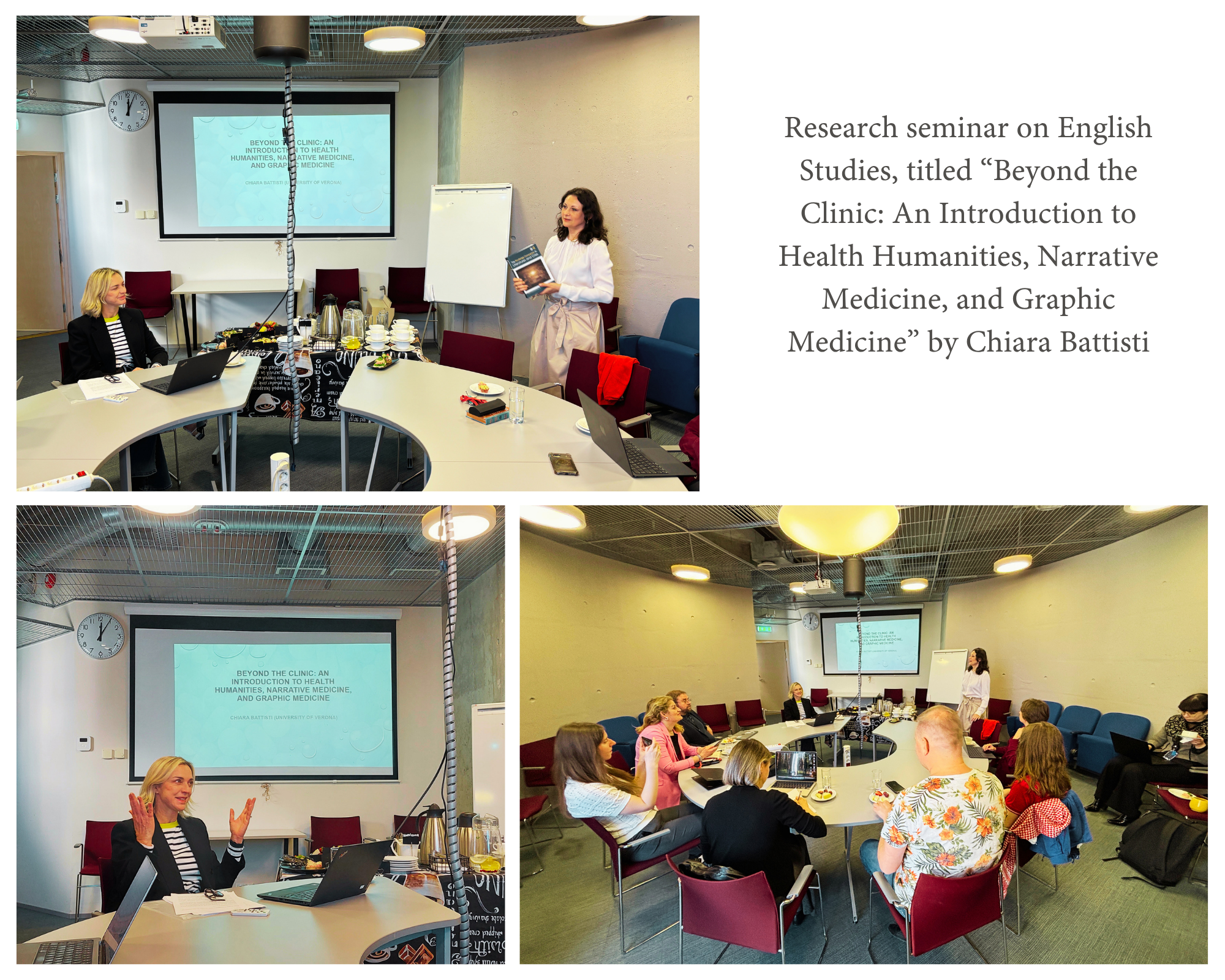 Chiara Battisti at the seminar