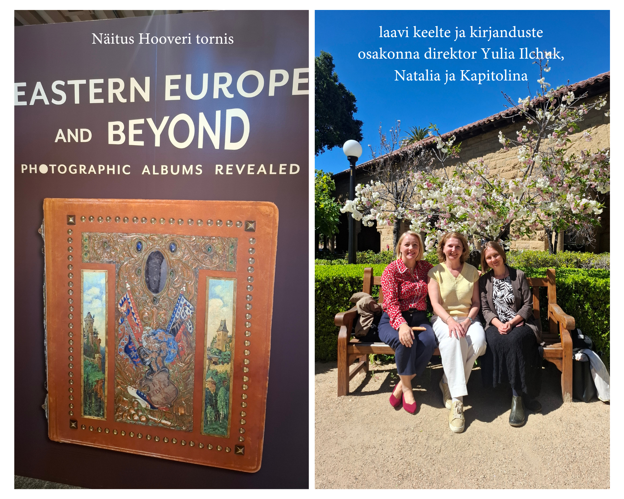 Näitus Hooveri tornis ja slaavi keelte õppejõud