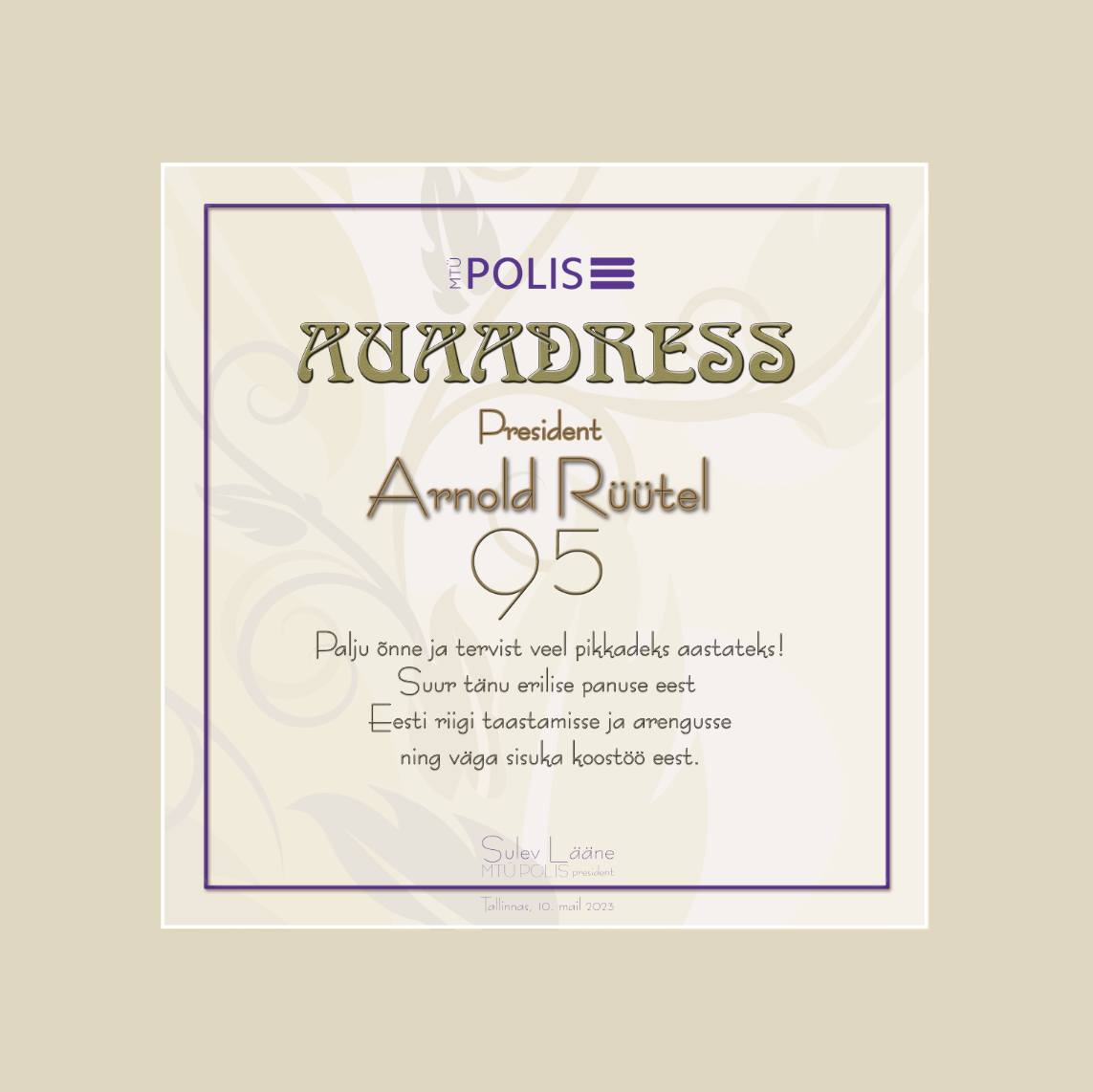 Arnold Rüütel