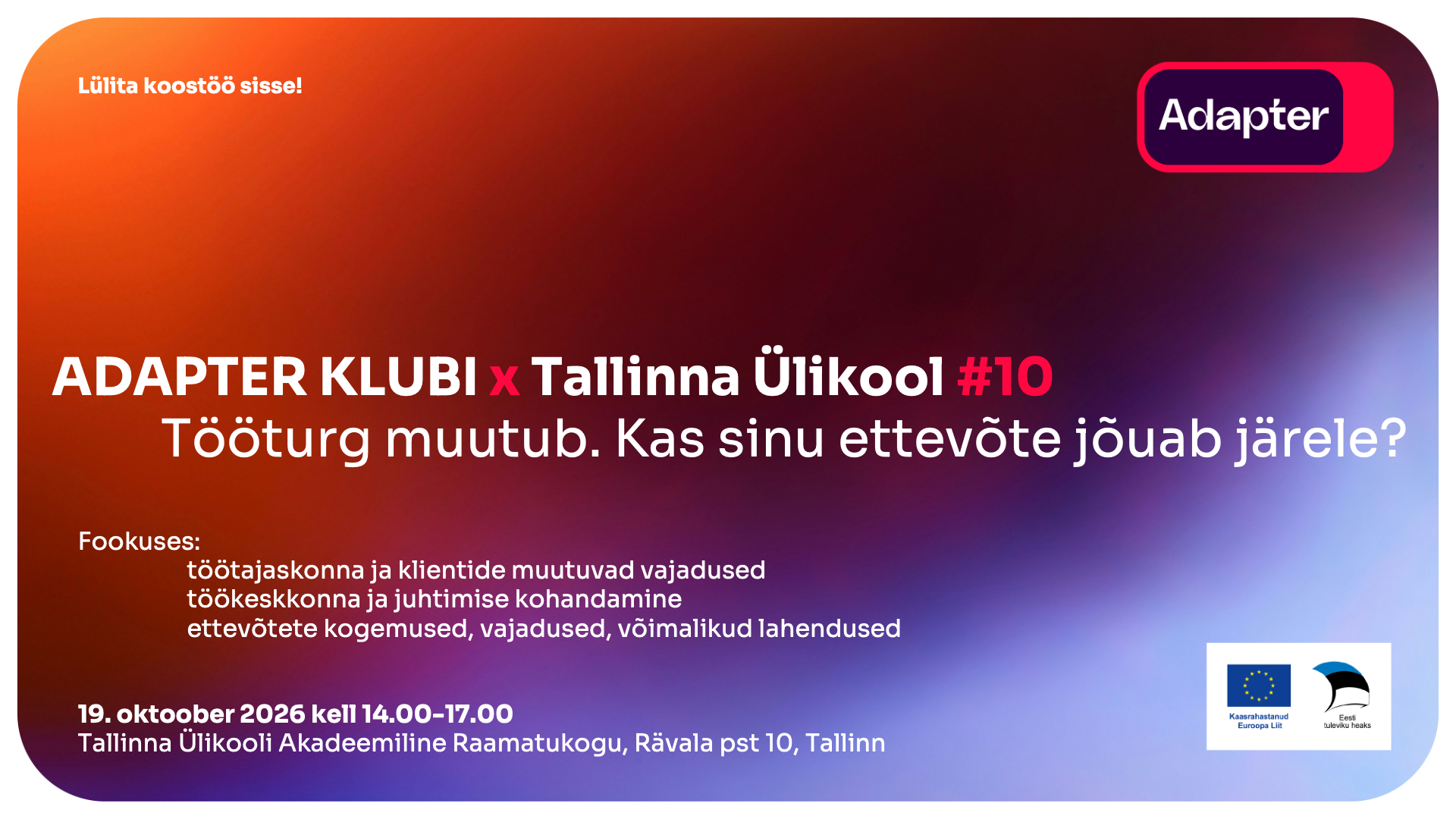 Adapter klubi #10