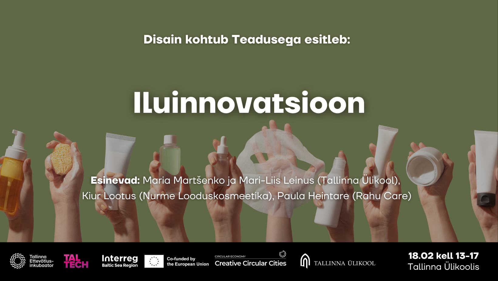 Disain kohtub Teadusega: Iluinnovatsioon.