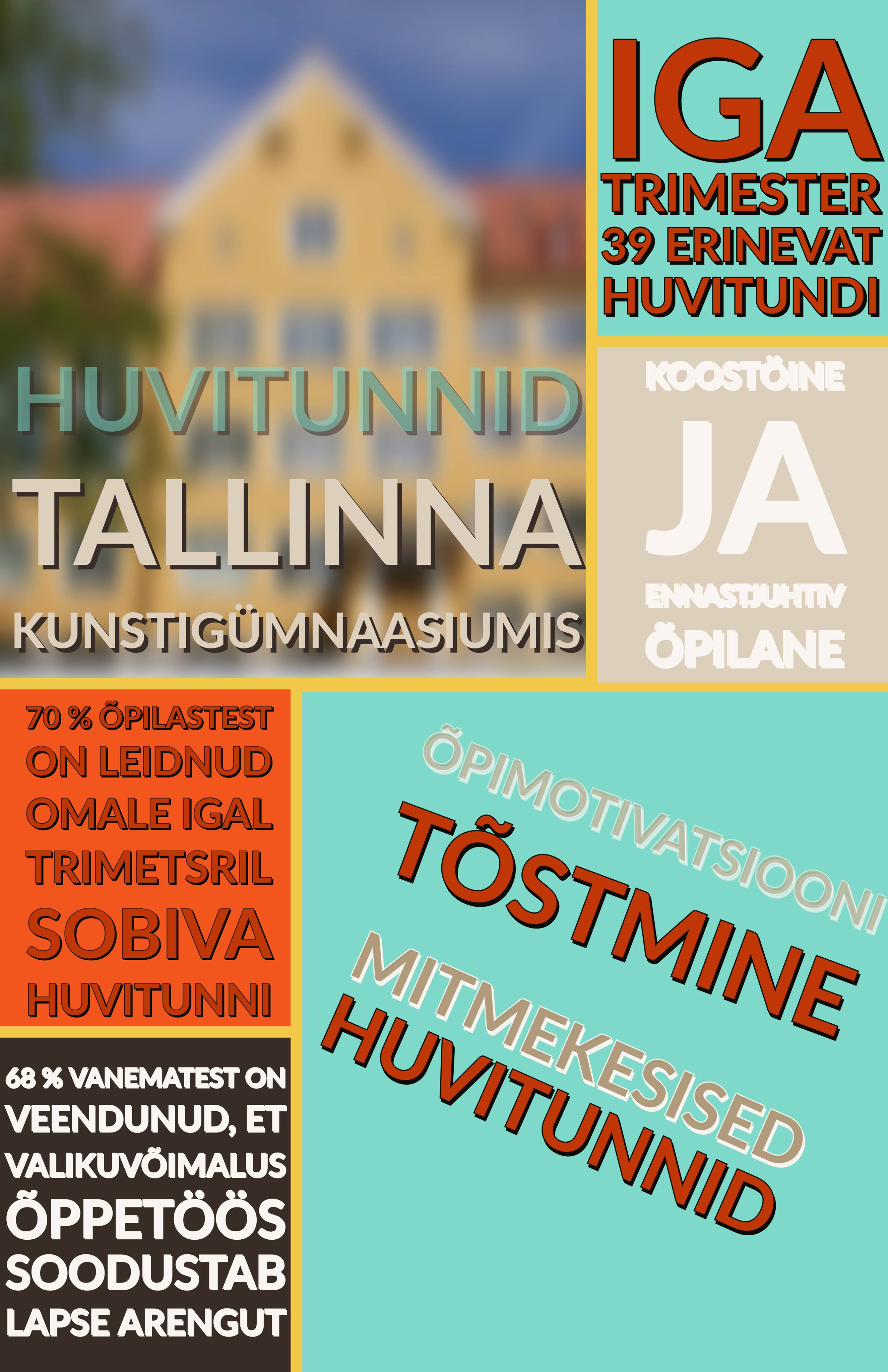 Tallinna Kunstigümnaasiumi poster
