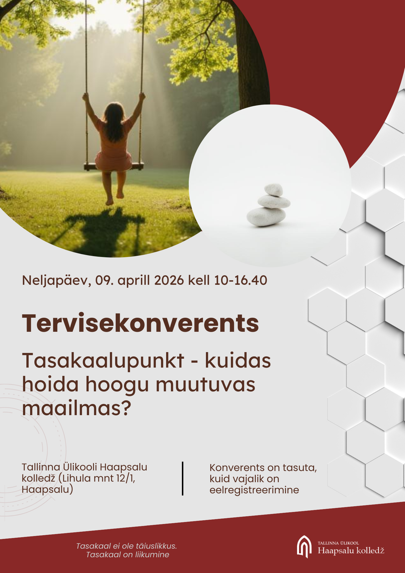 Tervisekonverentsi plakat