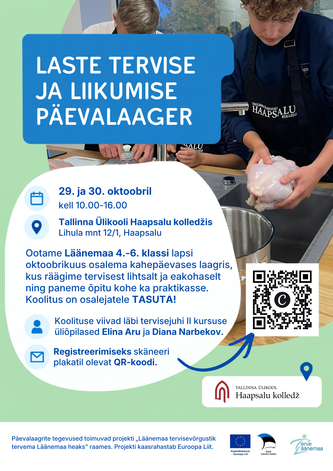 Laste päevalaagri poster