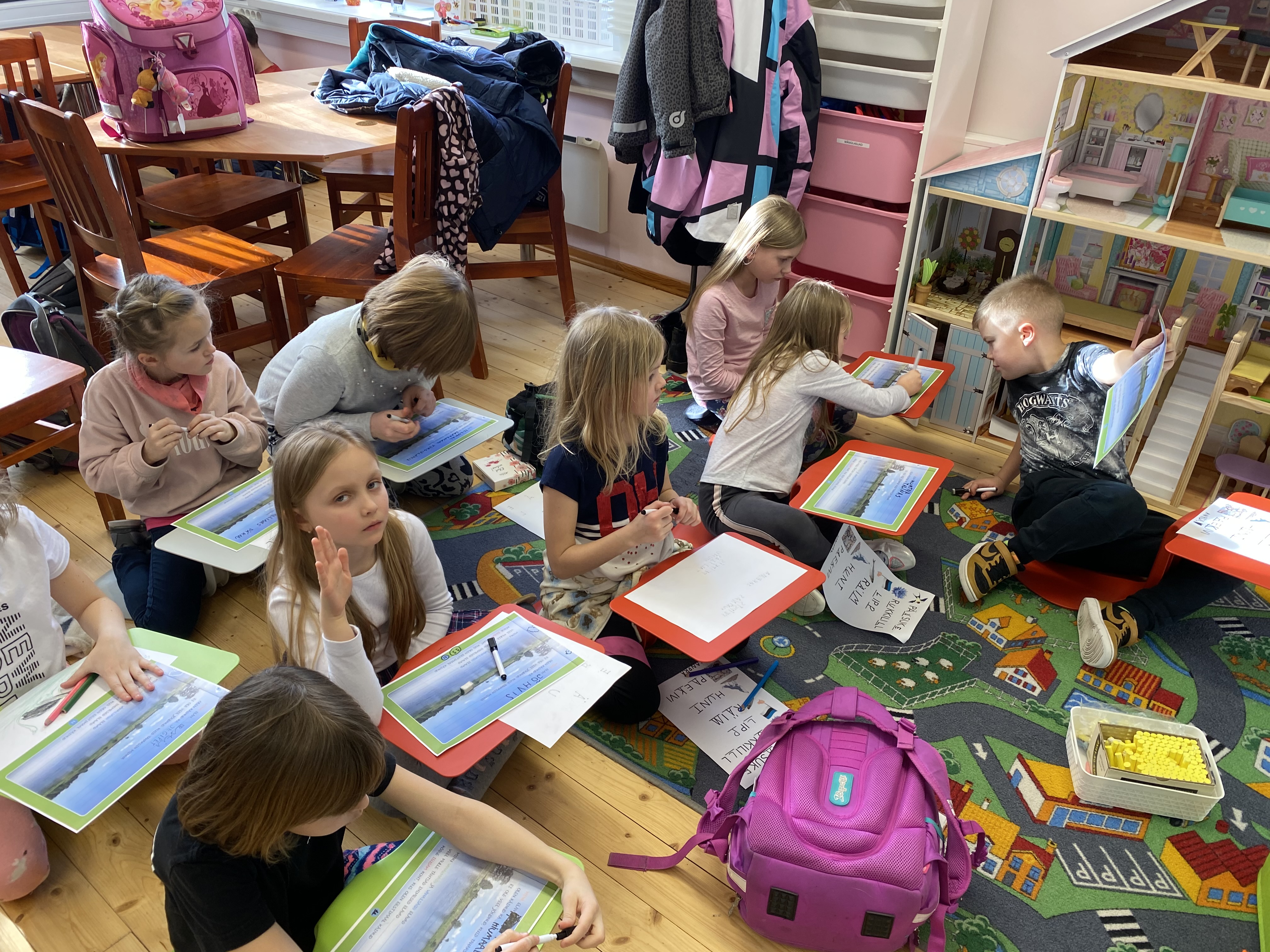 Projektis osalenud lapsed