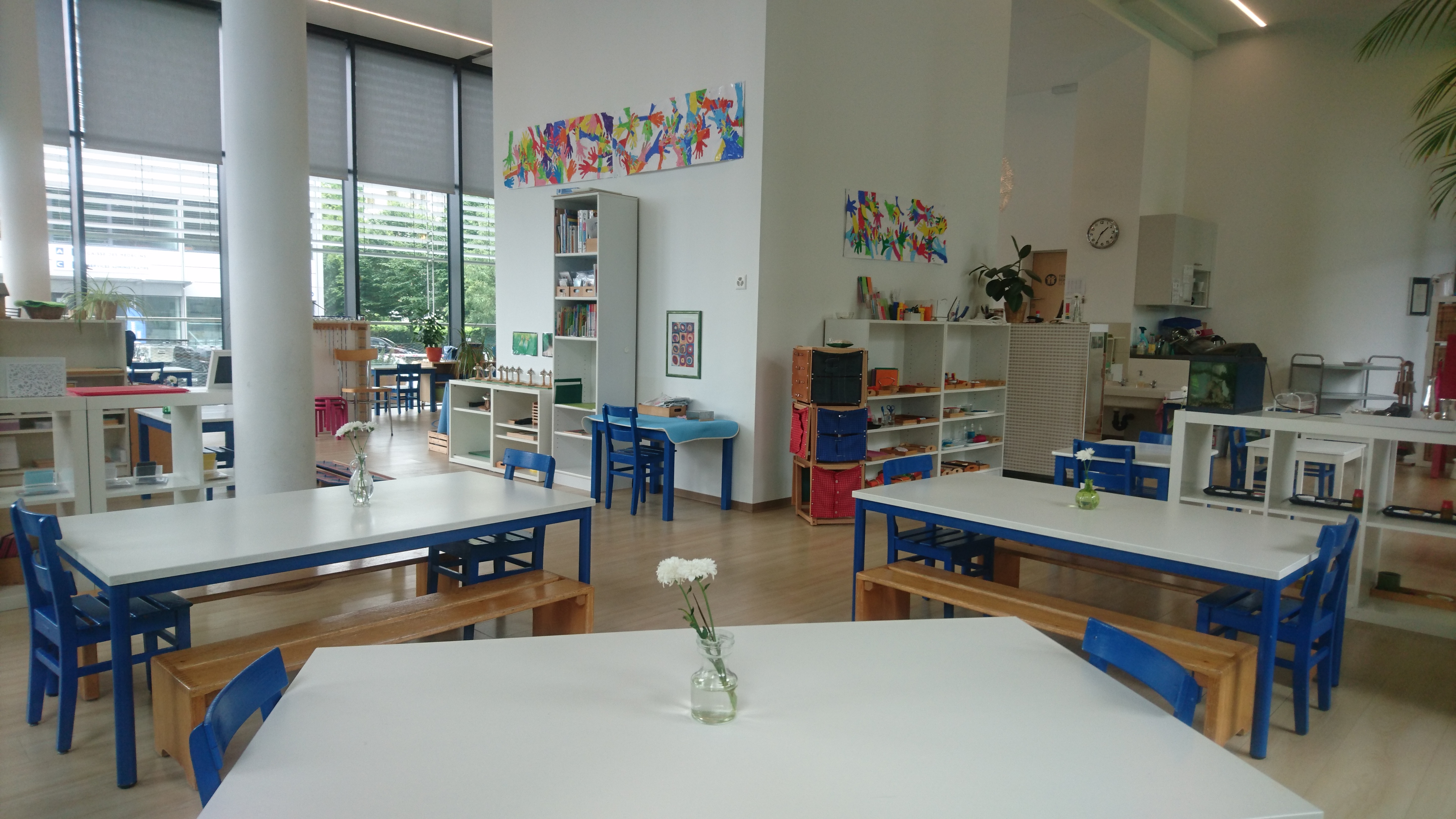 Pildil Šveitsi Montessori lasteaed