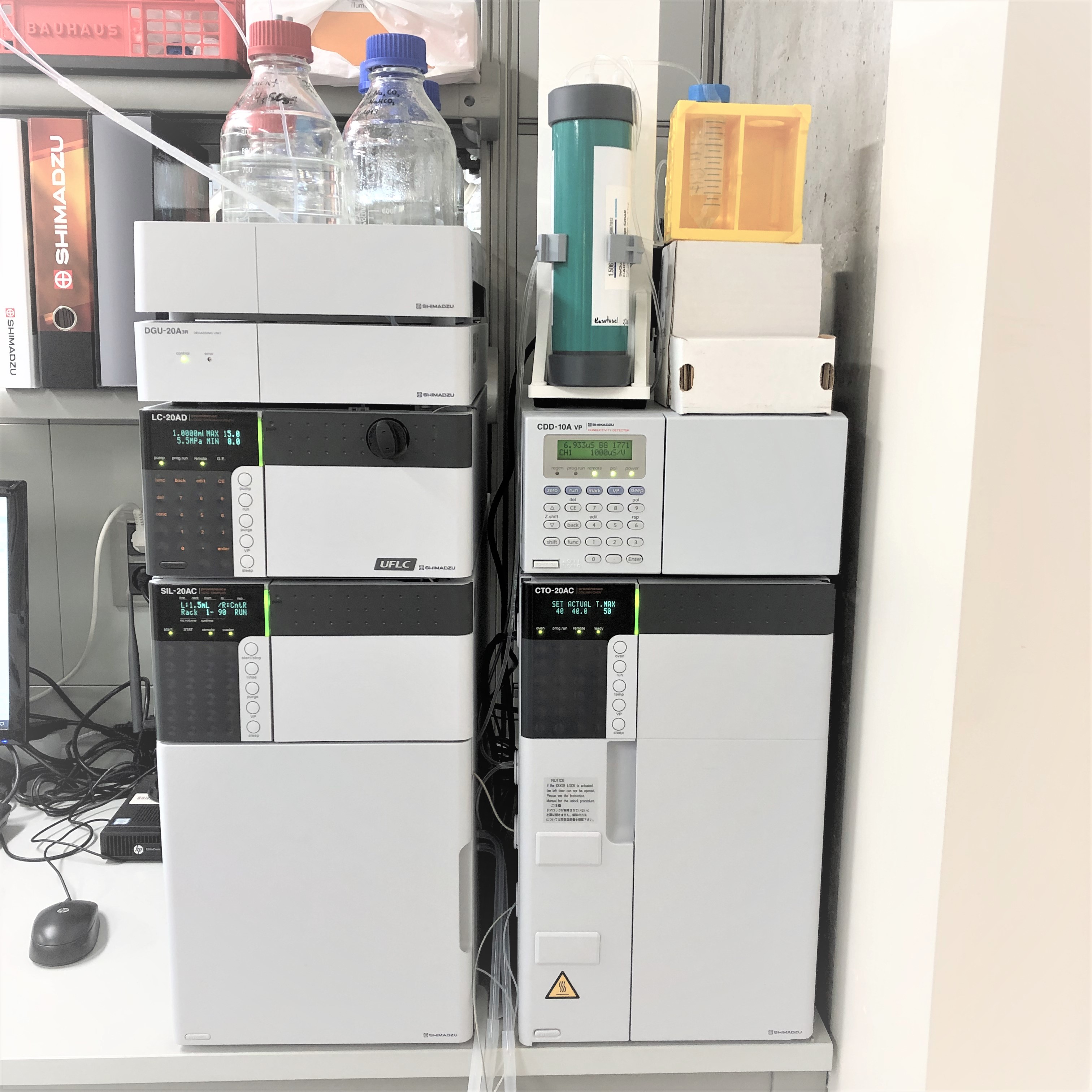 Shimadzu Prominence HPLC Ion Chromatography System