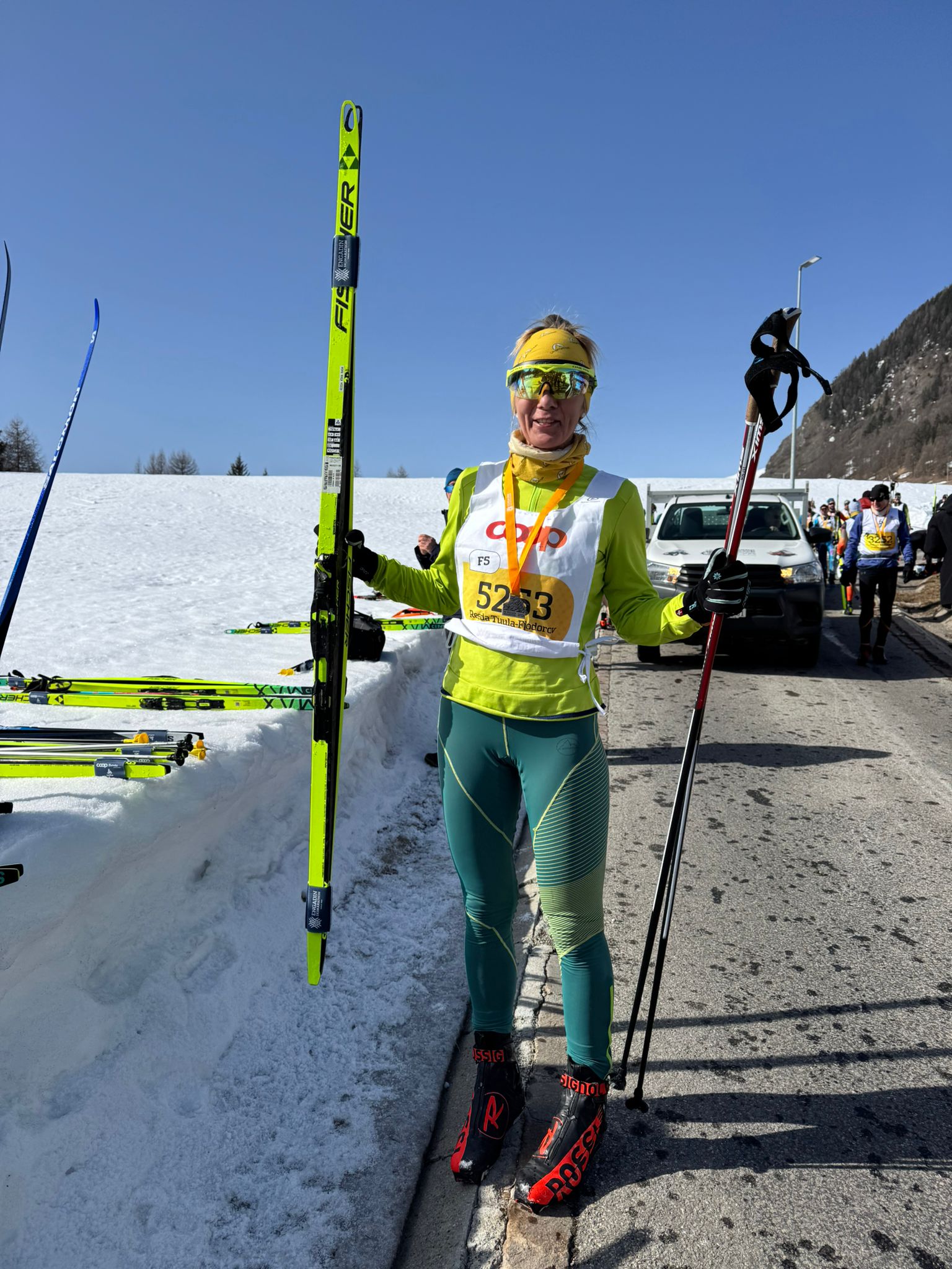 Reeda oma lemmikelemendis ehk Šveitsis pärast suusamaratoni 2026. aasta märtsis