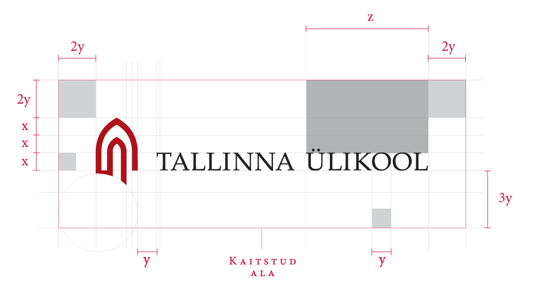 Tallinna Ülikooli logo kaitstud ala