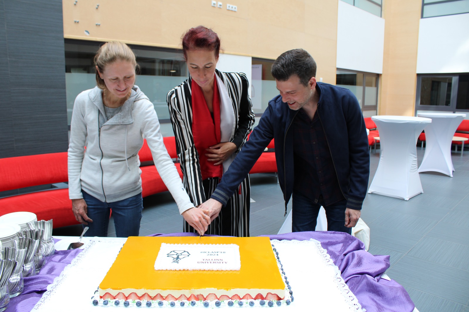 Conference cake