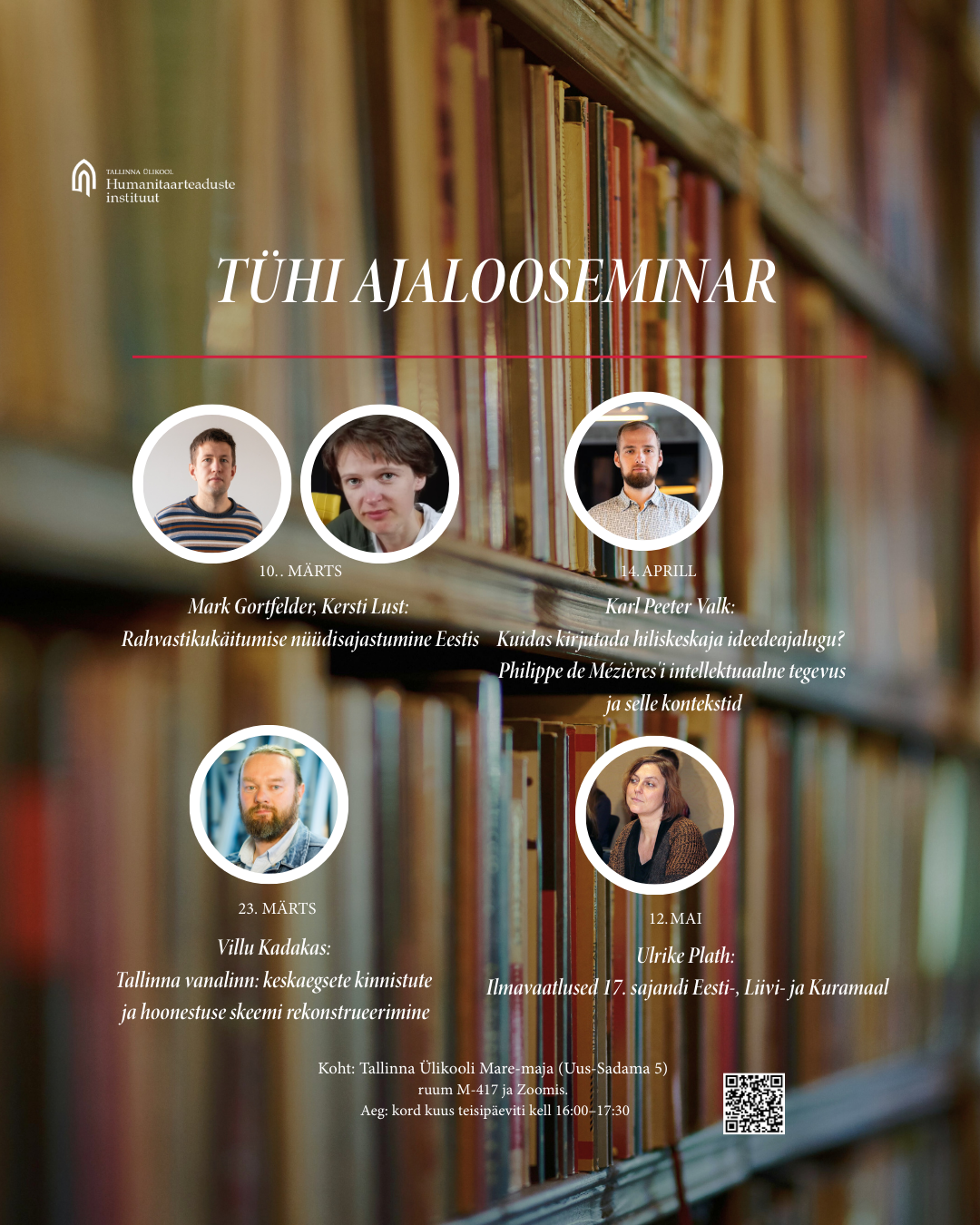 TÜHI ajalooseminar kevadsemestril 2026