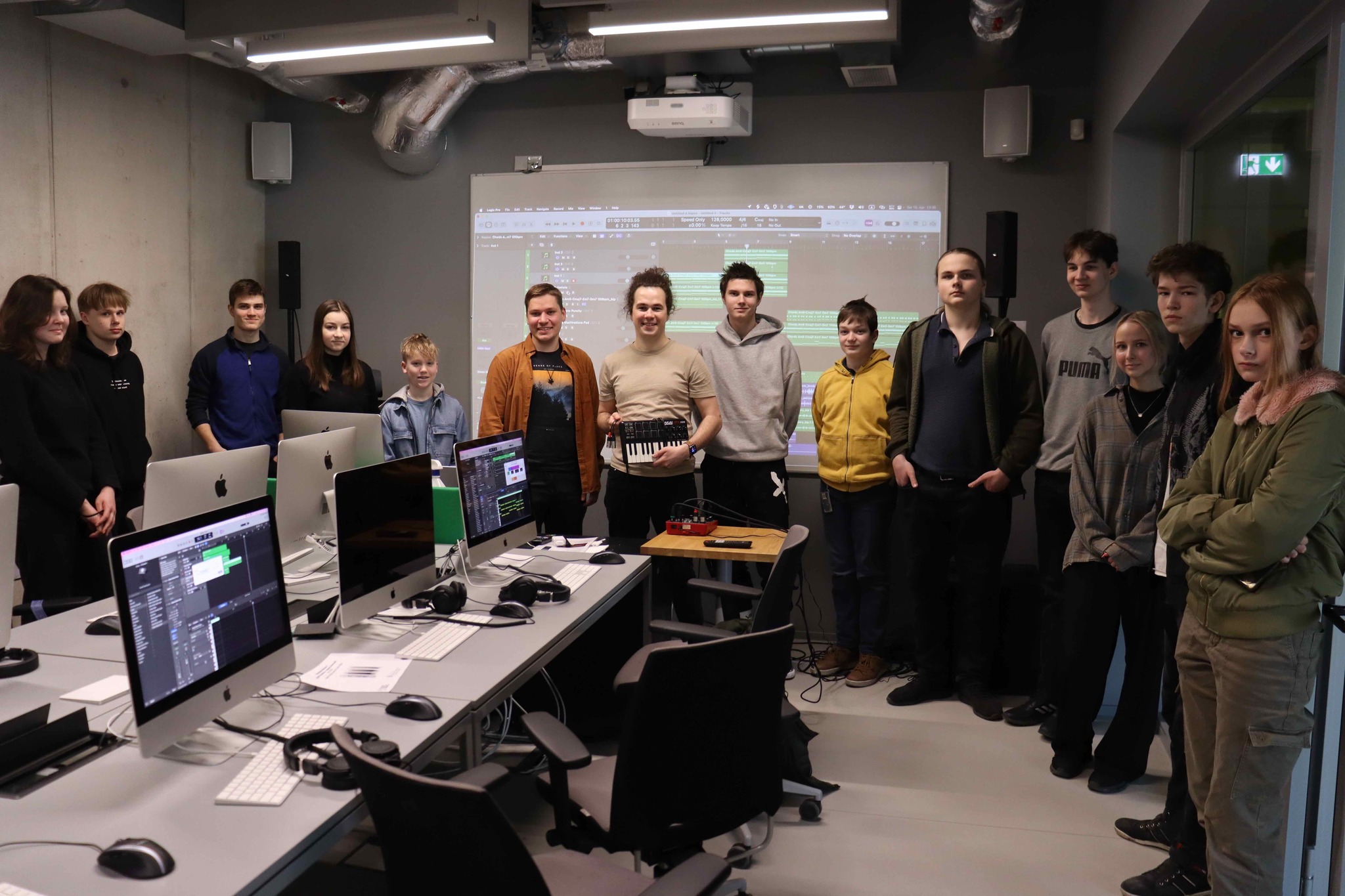 DAVK workshop, lecturers Morten Endrik Milder and Maksim Adel