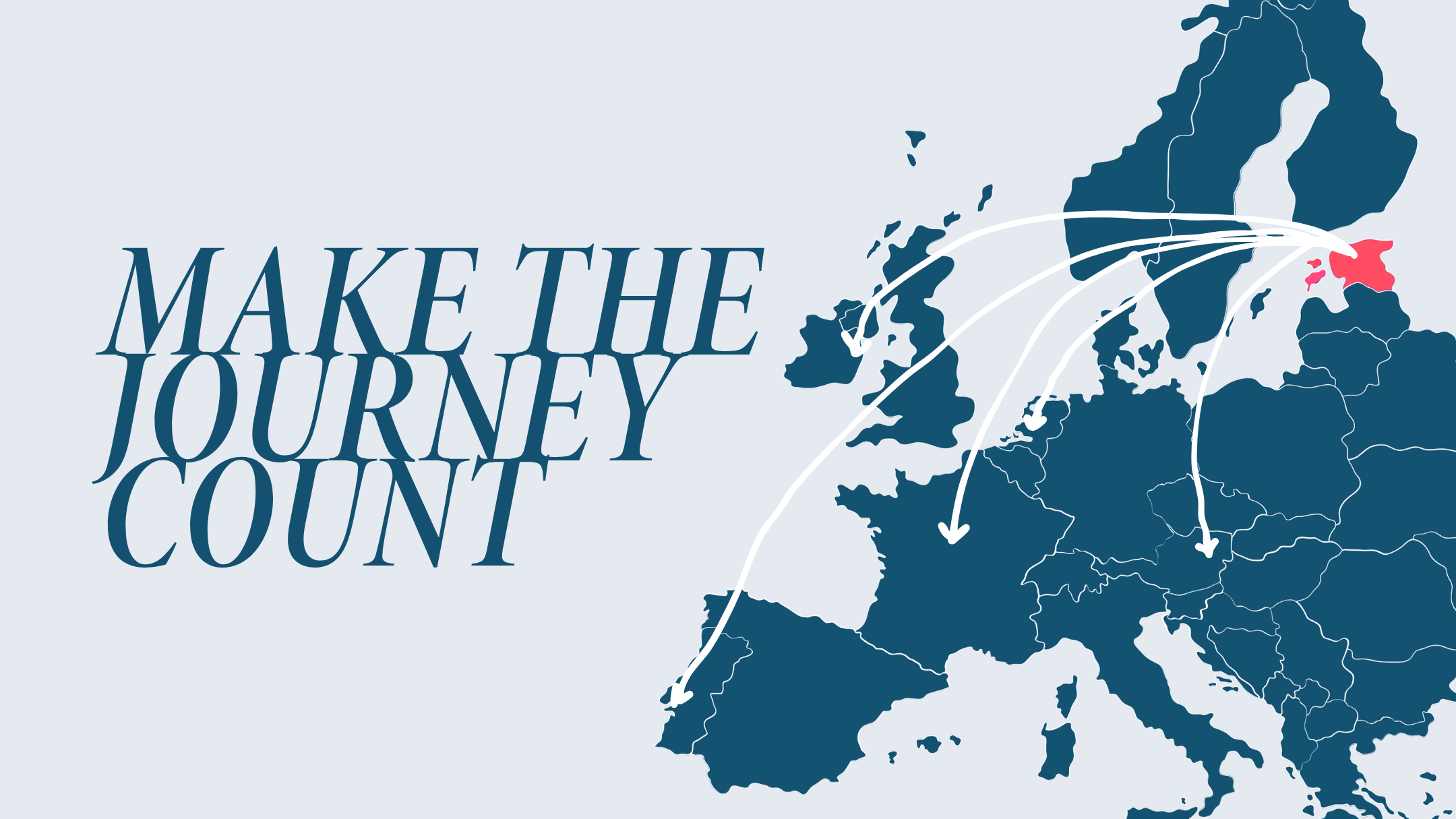 make the journey part of the experience
