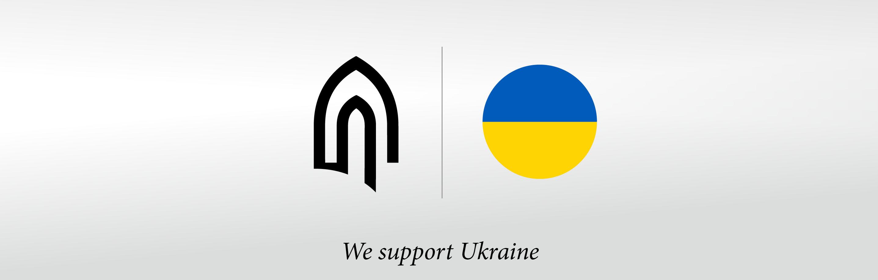 Tallinn University: we support Ukraine visual