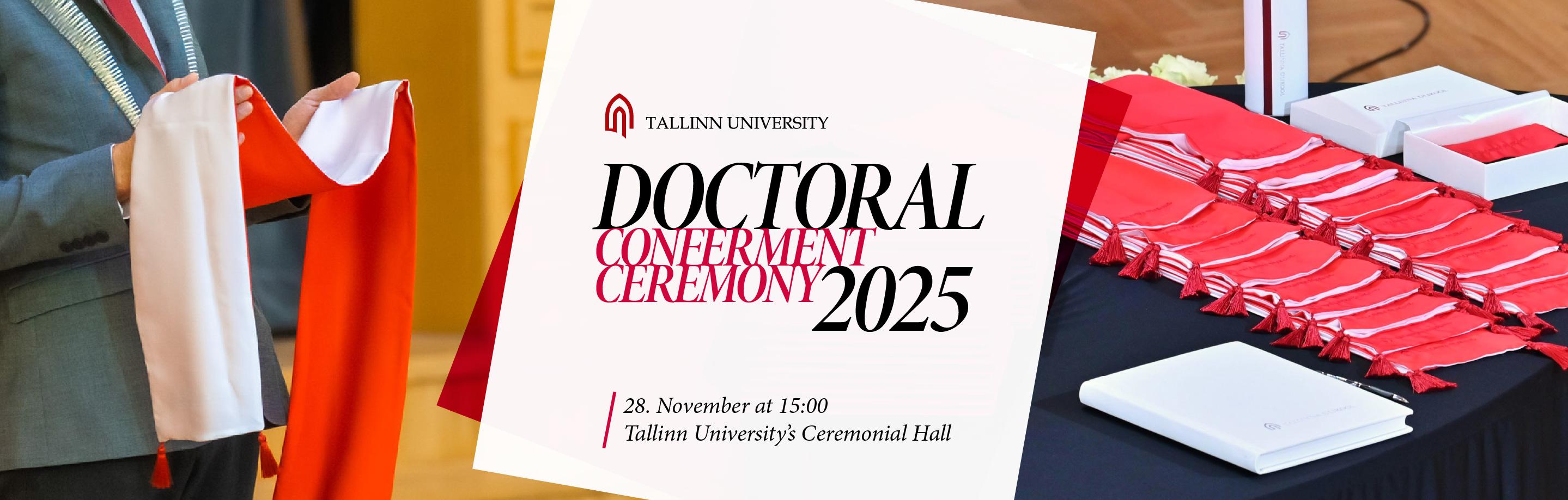 Doctoral Conferment Ceremony 2025 eng banner