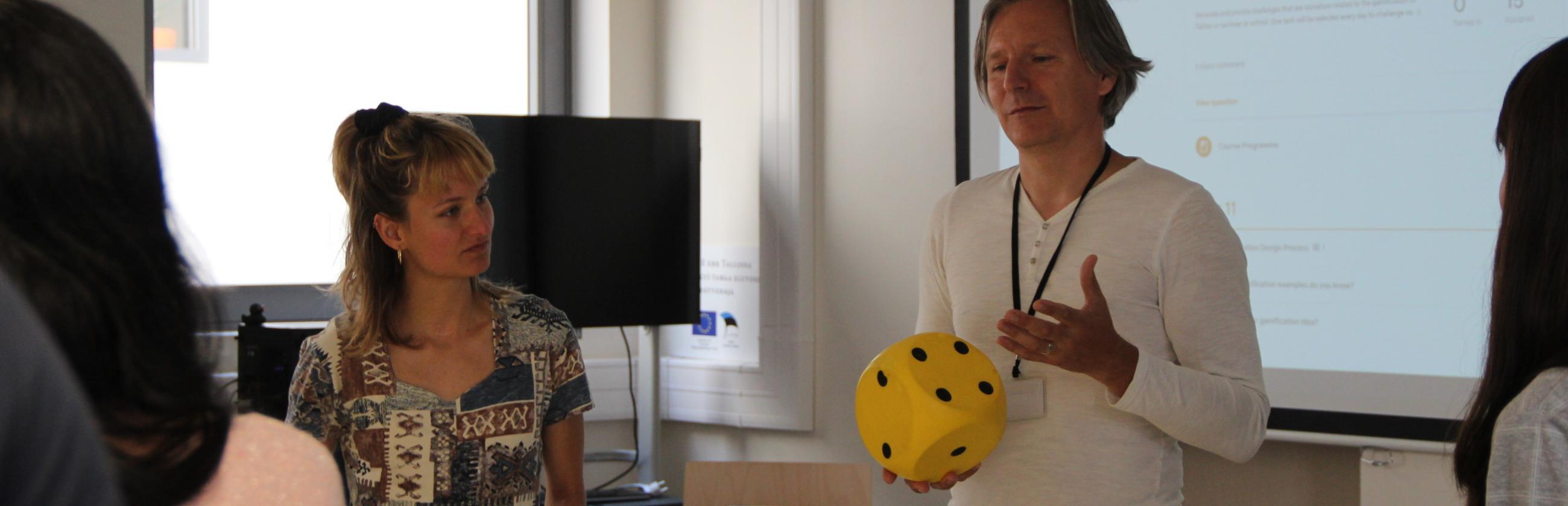 Course leader Associate Professor Martin Sillaots