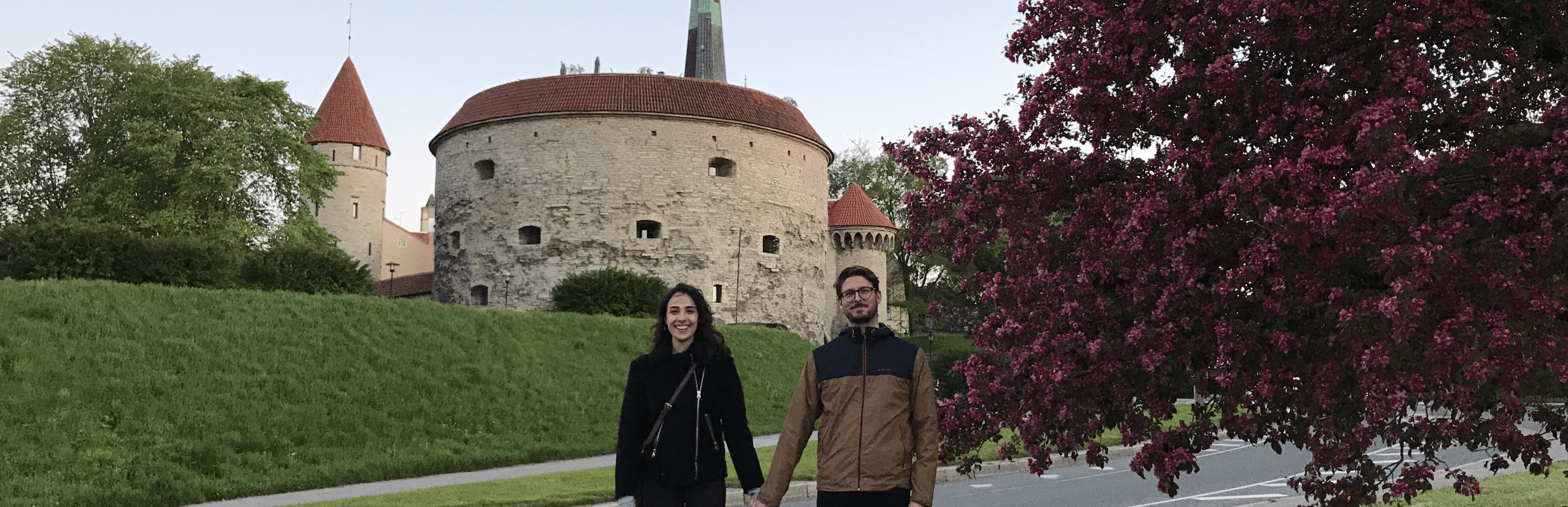 Sedef and Iari in Tallinn
