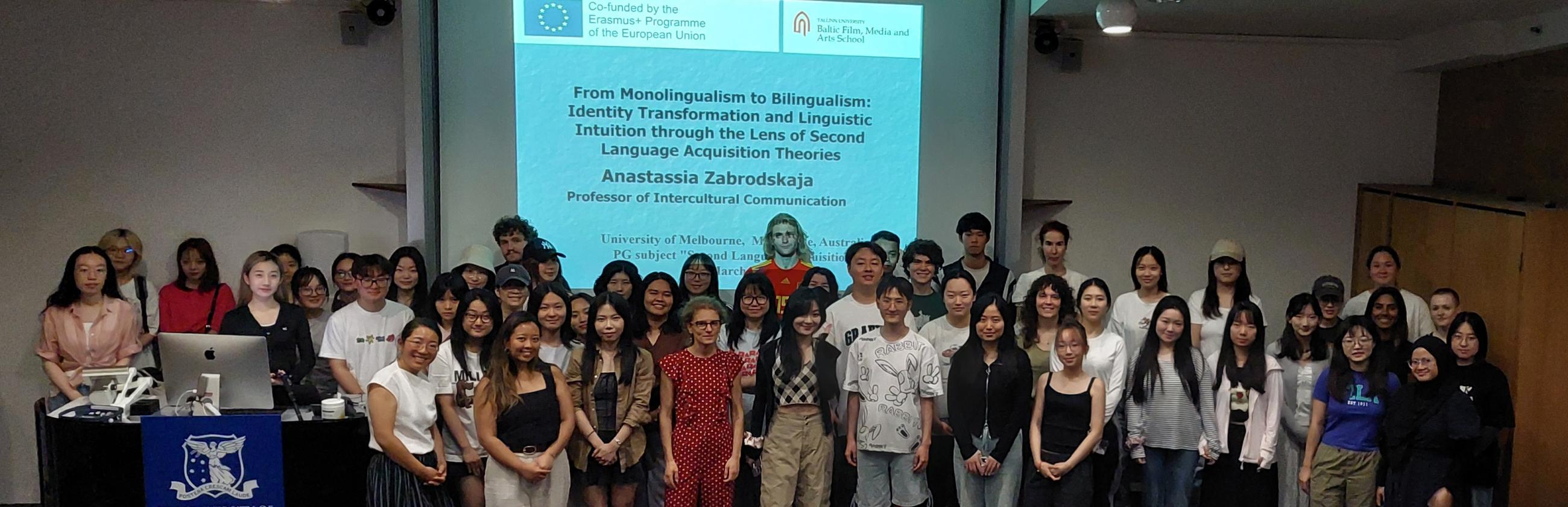 Zabrodskaja Melbourne’i Ülikoolis Austraalias