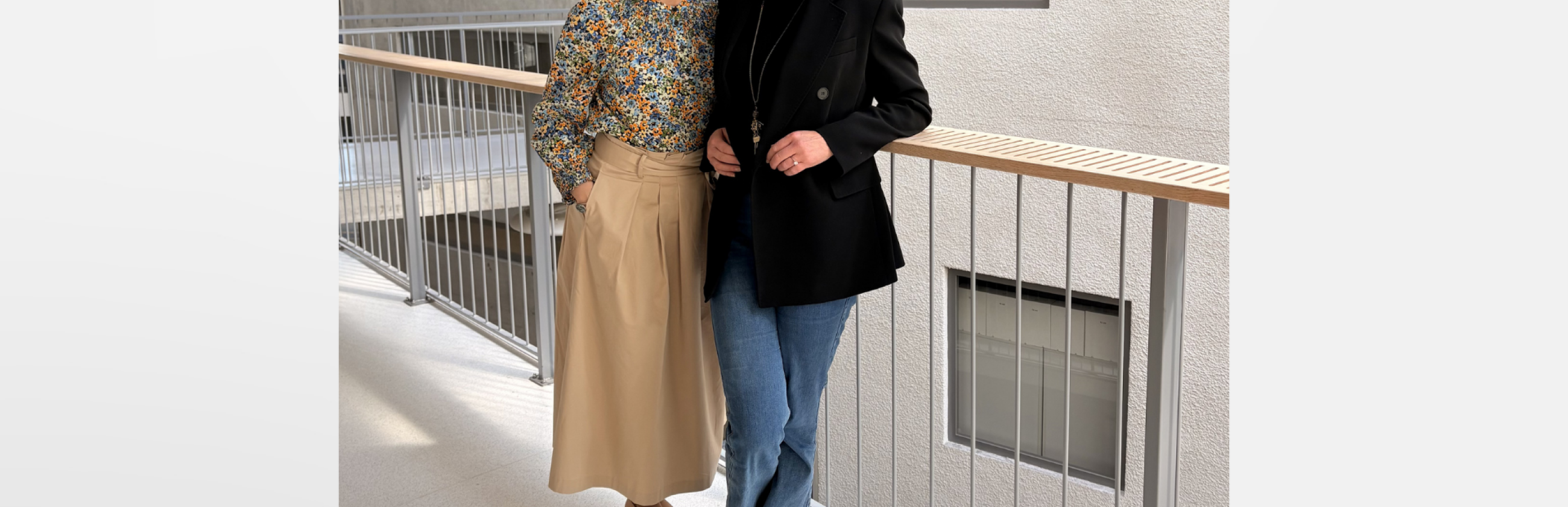 Julia Kuznetski and Chiara Battisti