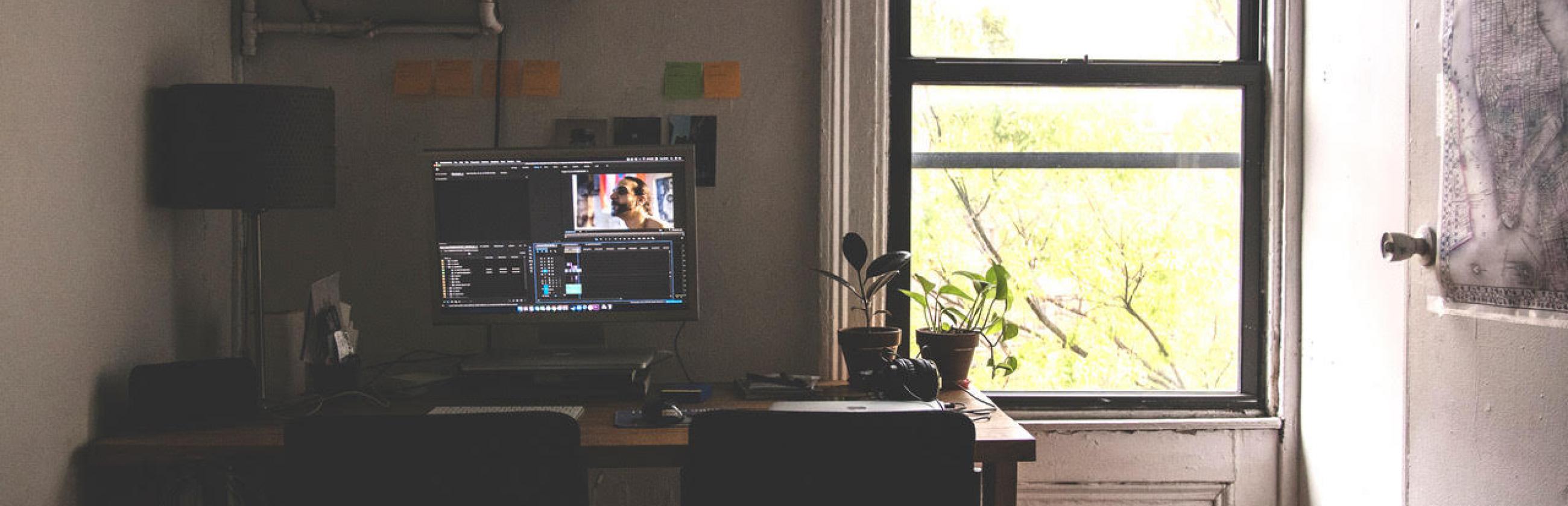 Filmmakers at work