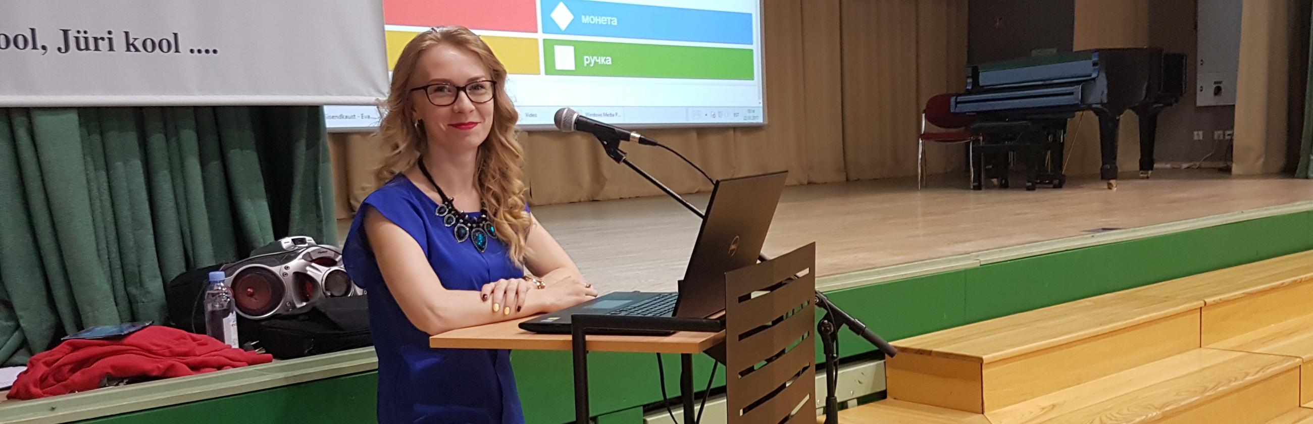 Eva Viidemann, vene keele õpetaja