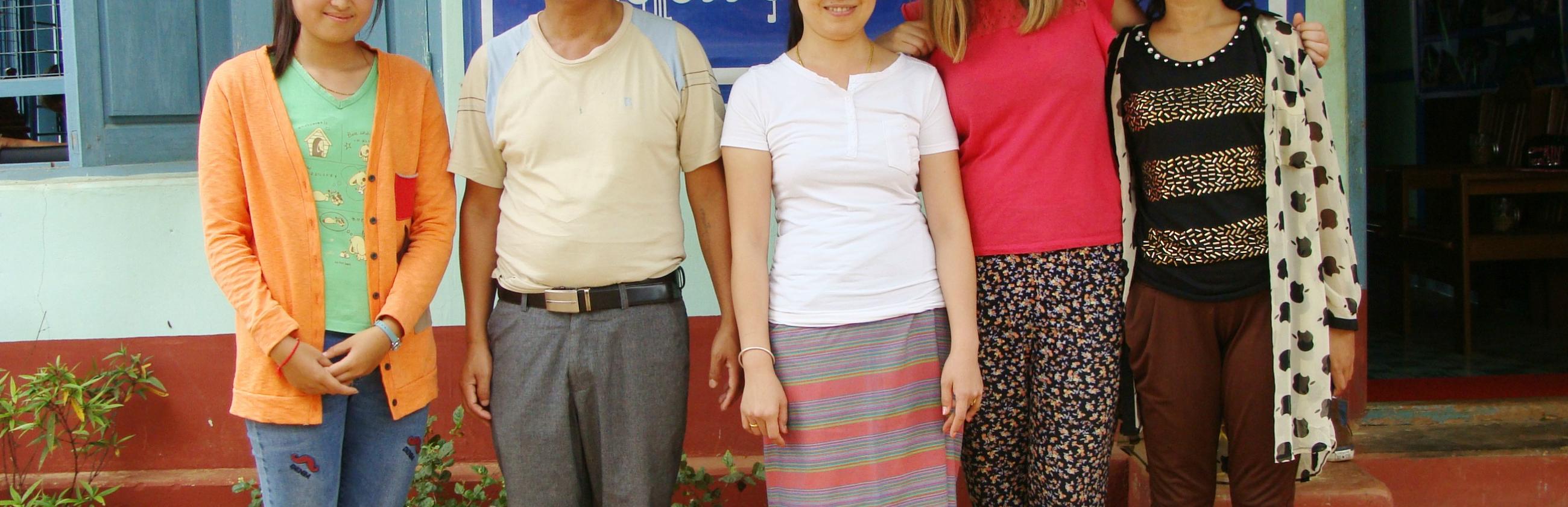 Herdis Pärn in Myanmar