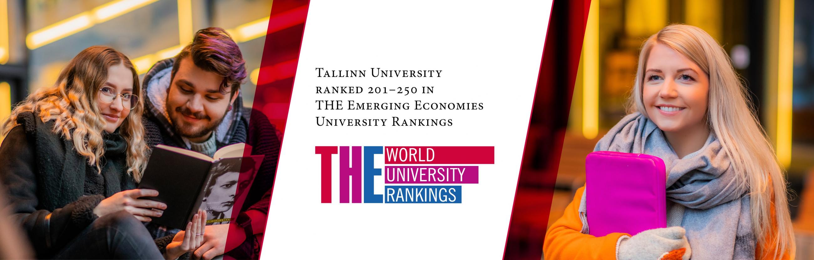Tallinn University holds it's position in the prestigious THE ranking