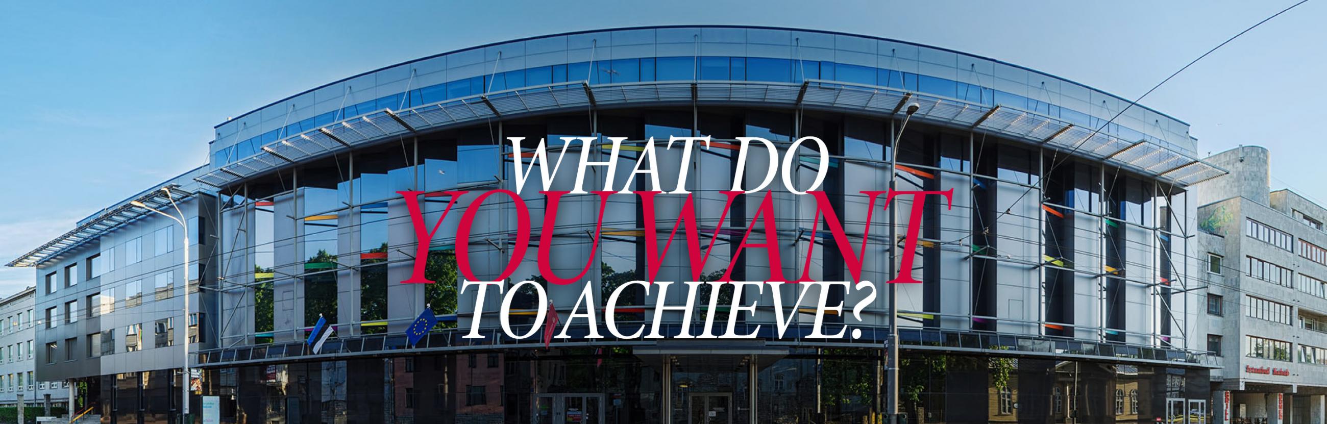 Study in Tallinn University