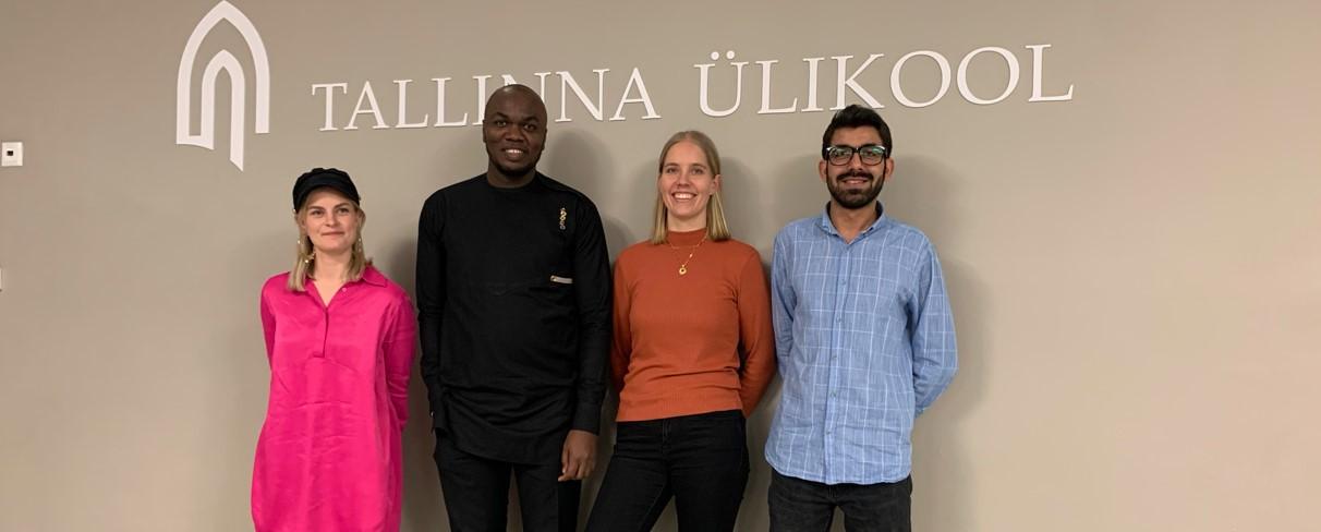 Photo: Karel Kulbin/ From left: Ina Sofia, Chisom Ignatius, Tiina and Muhammad