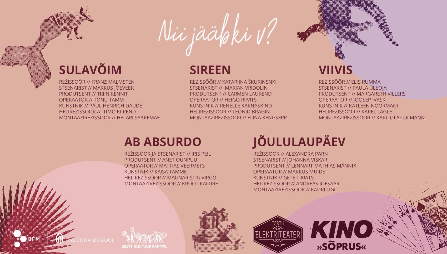 Lühifilmide kassett Lühifilmide kassett