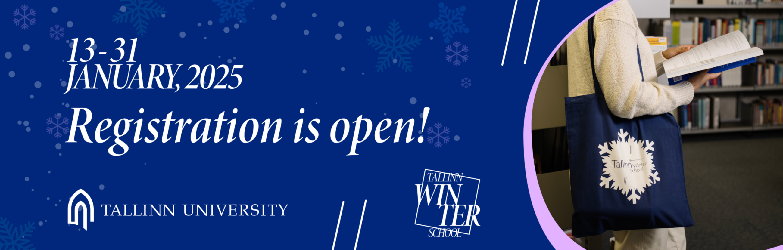 Tallinn winter school 2024 banner