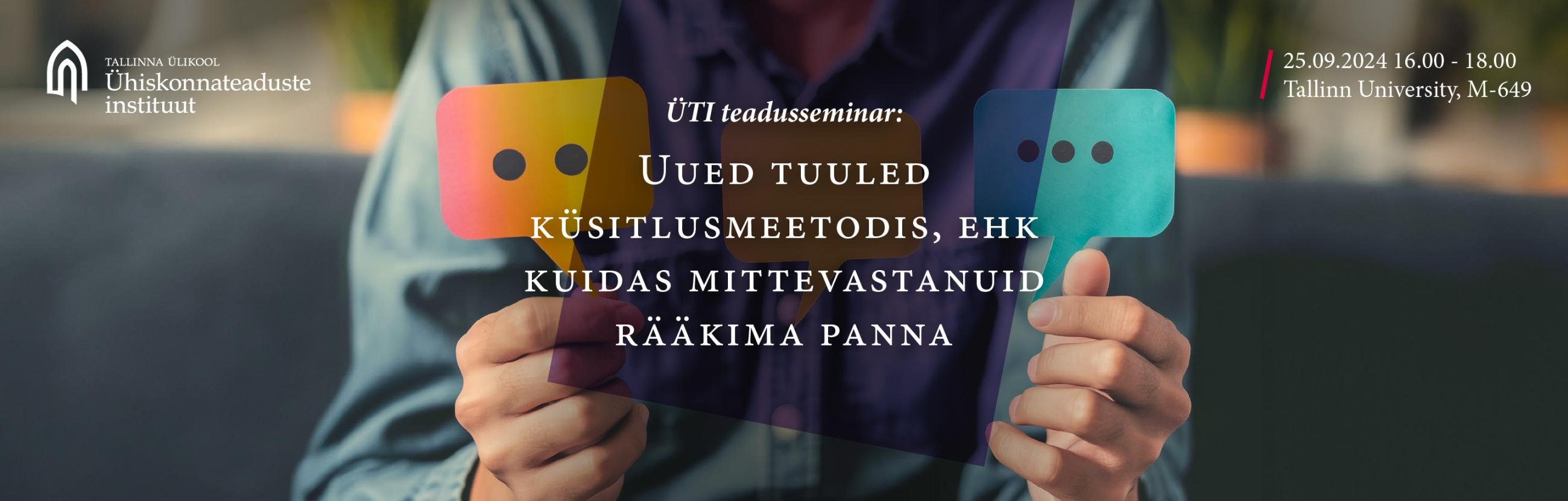 25.09 ÜTI teadusseminar