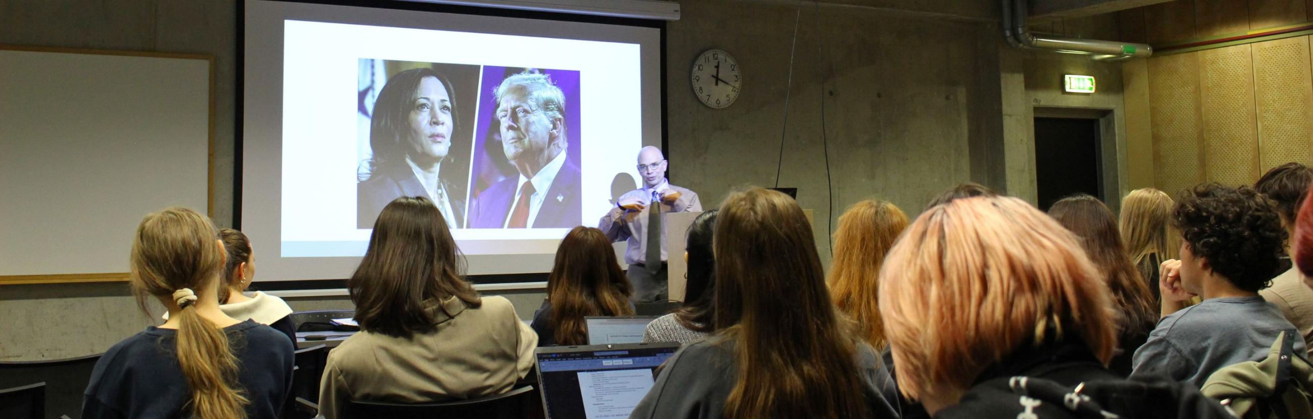 North Dakota Ülikooli Professor Thomas Ambrosio loeng teemal "U.S. Elections & U.S. Foreign Policy Implications"
