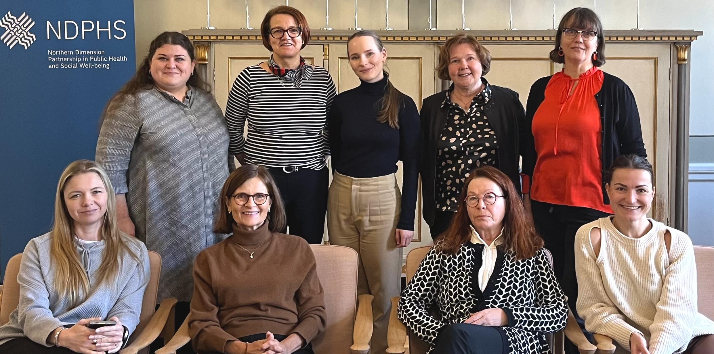 SAFE projekti partnerid kohtumisel Stockholmis NDPHS kontoris