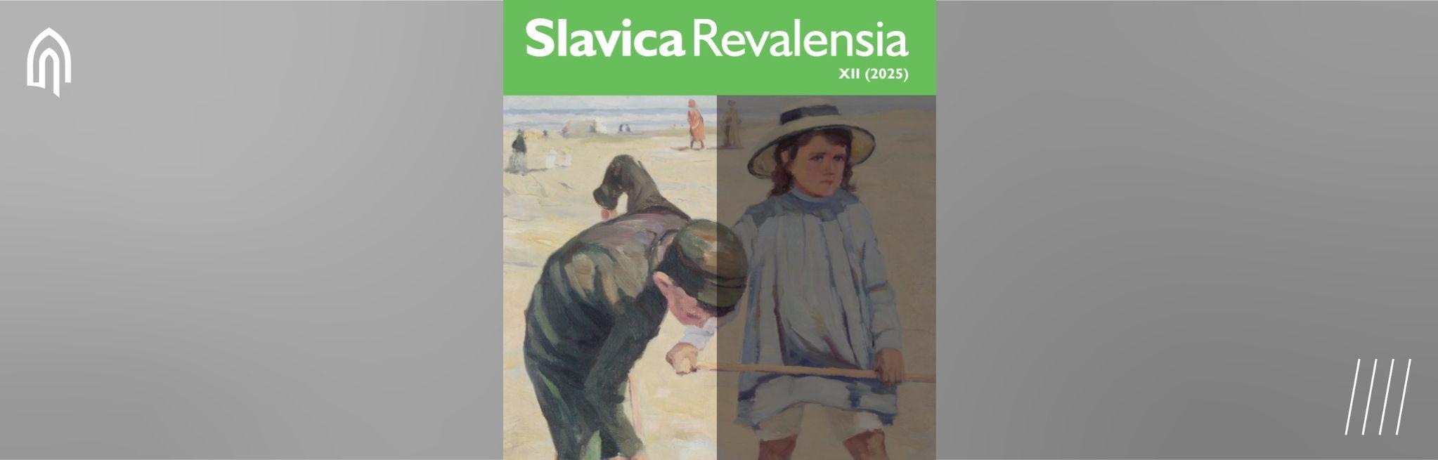 The cover of the twelfth issue of Slavica Revalensia