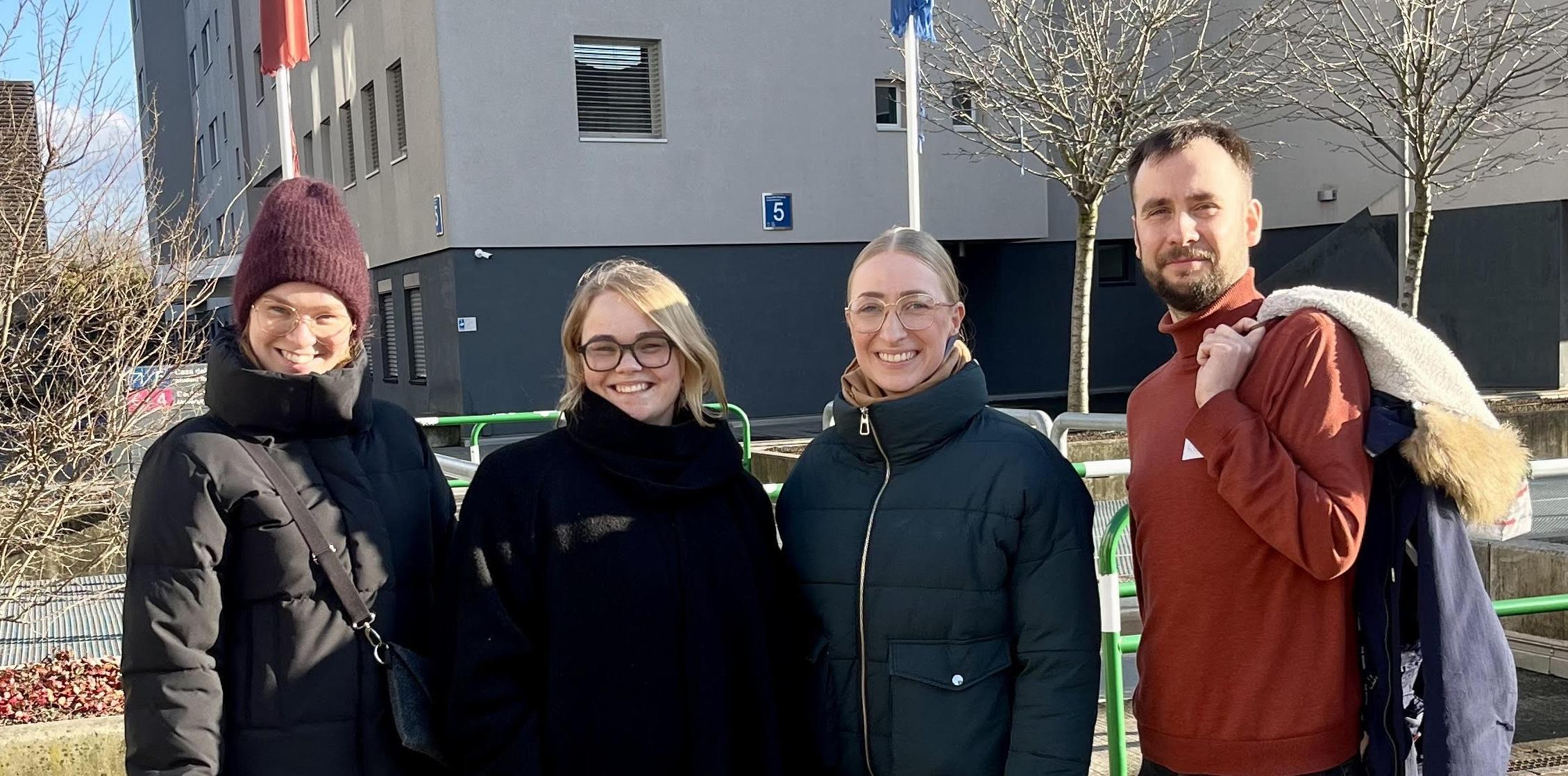 Eestit esindasid projektimeeskonna liige Kristin Parve ning õpetajad Kristiina Rebane, Triinu Parve ja Kert Õun.