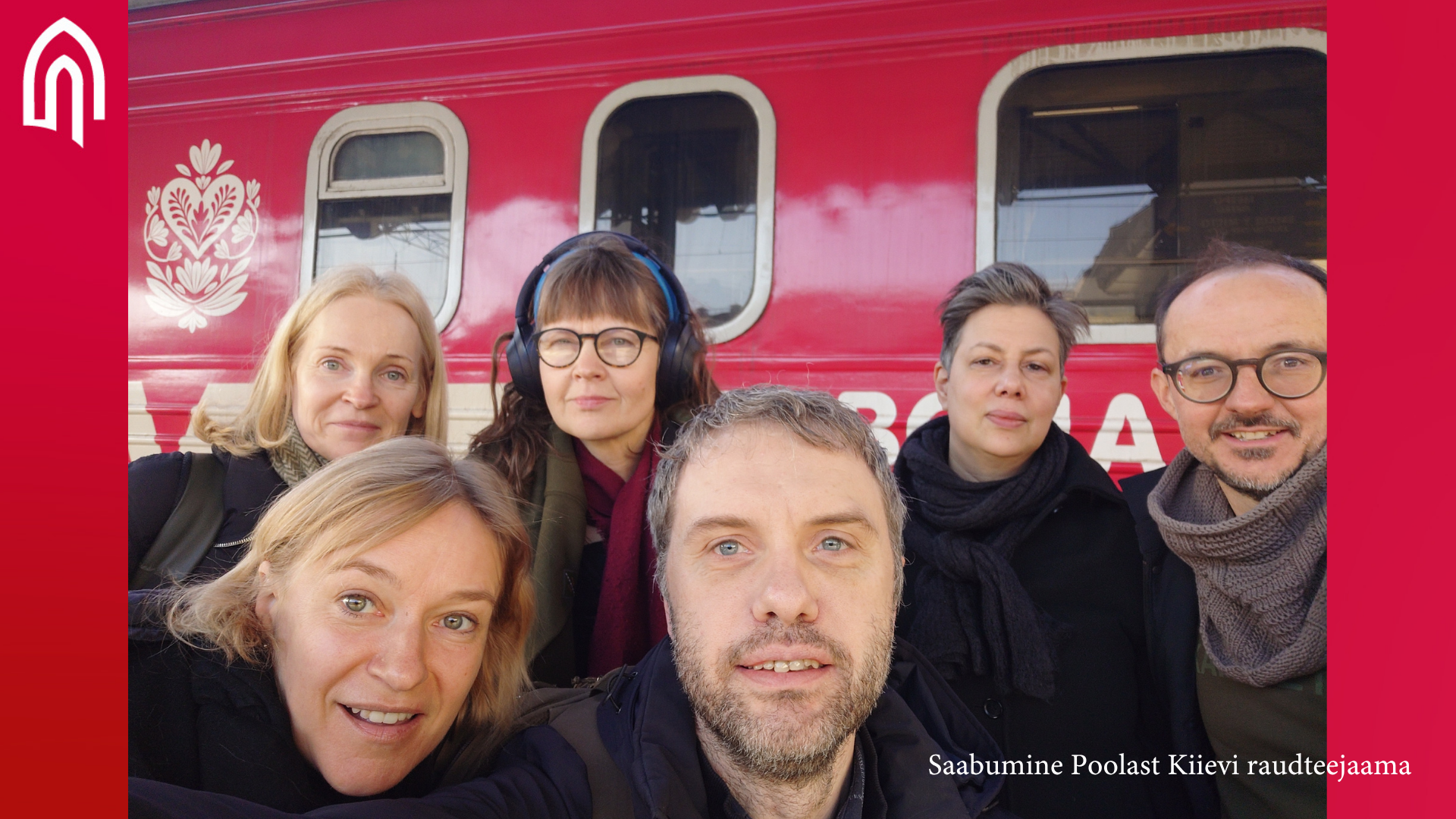 Saabumine Poolast Kiievi raudteejaama