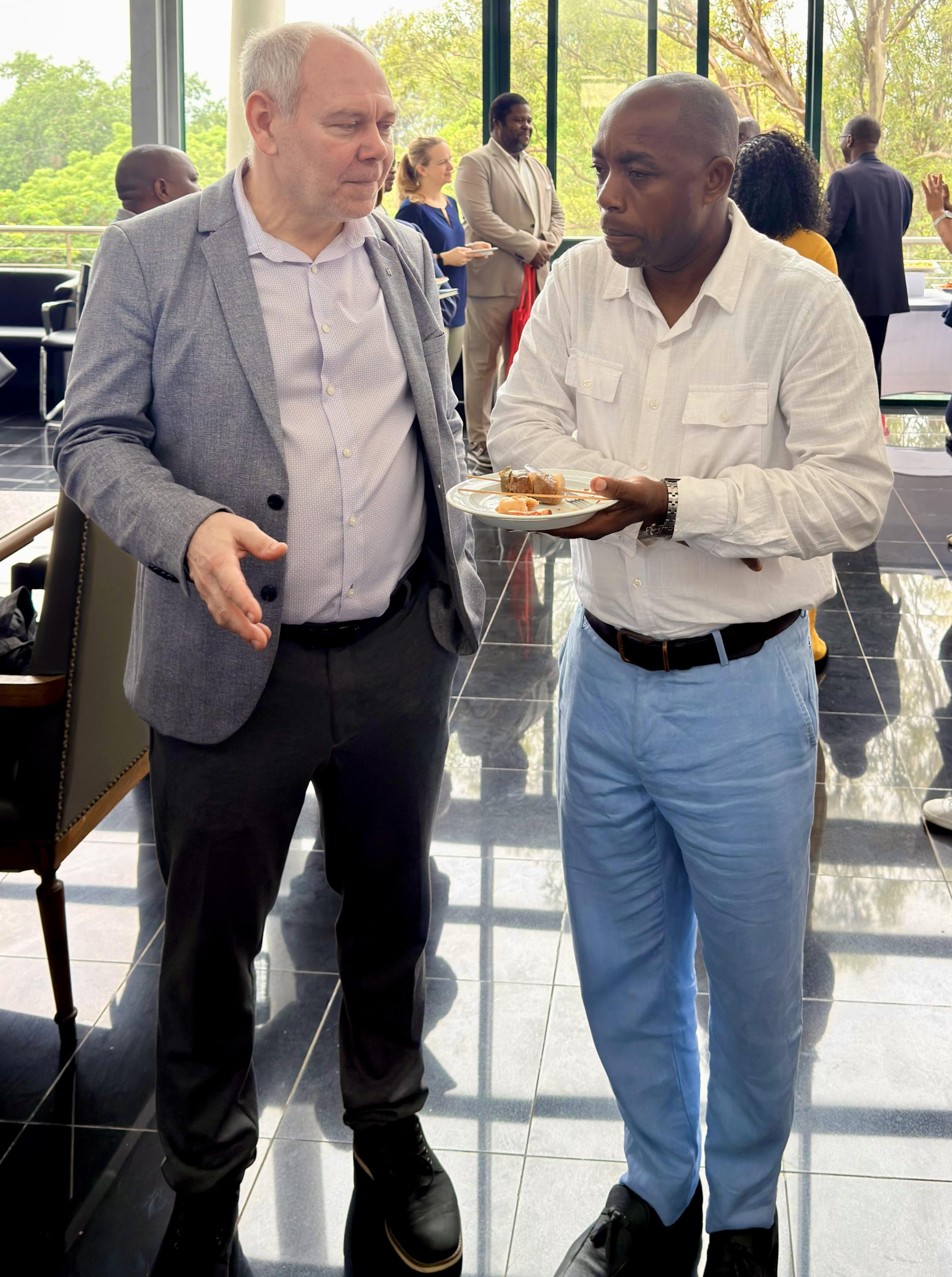 Rector elected Priit Reiska with local leadership team member