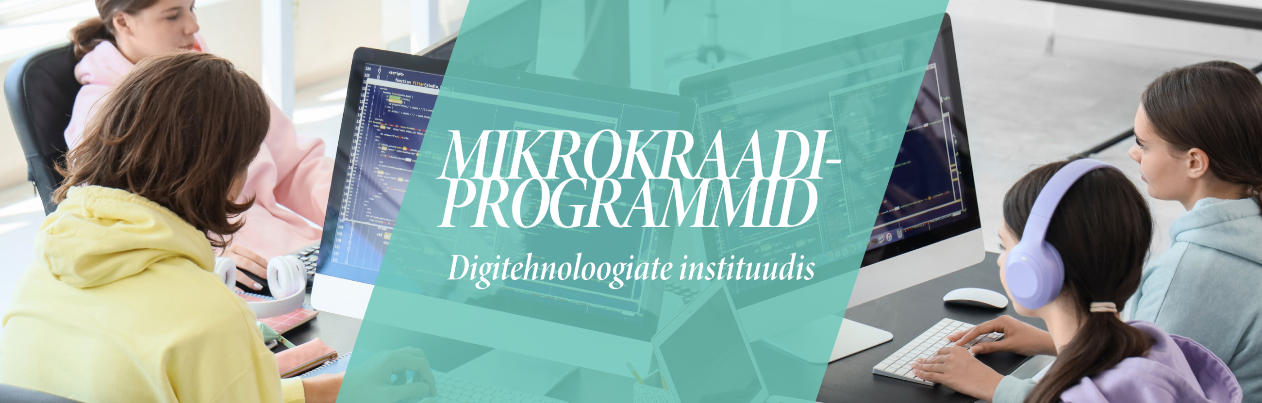 Mikrokraadiprogrammis õppijad