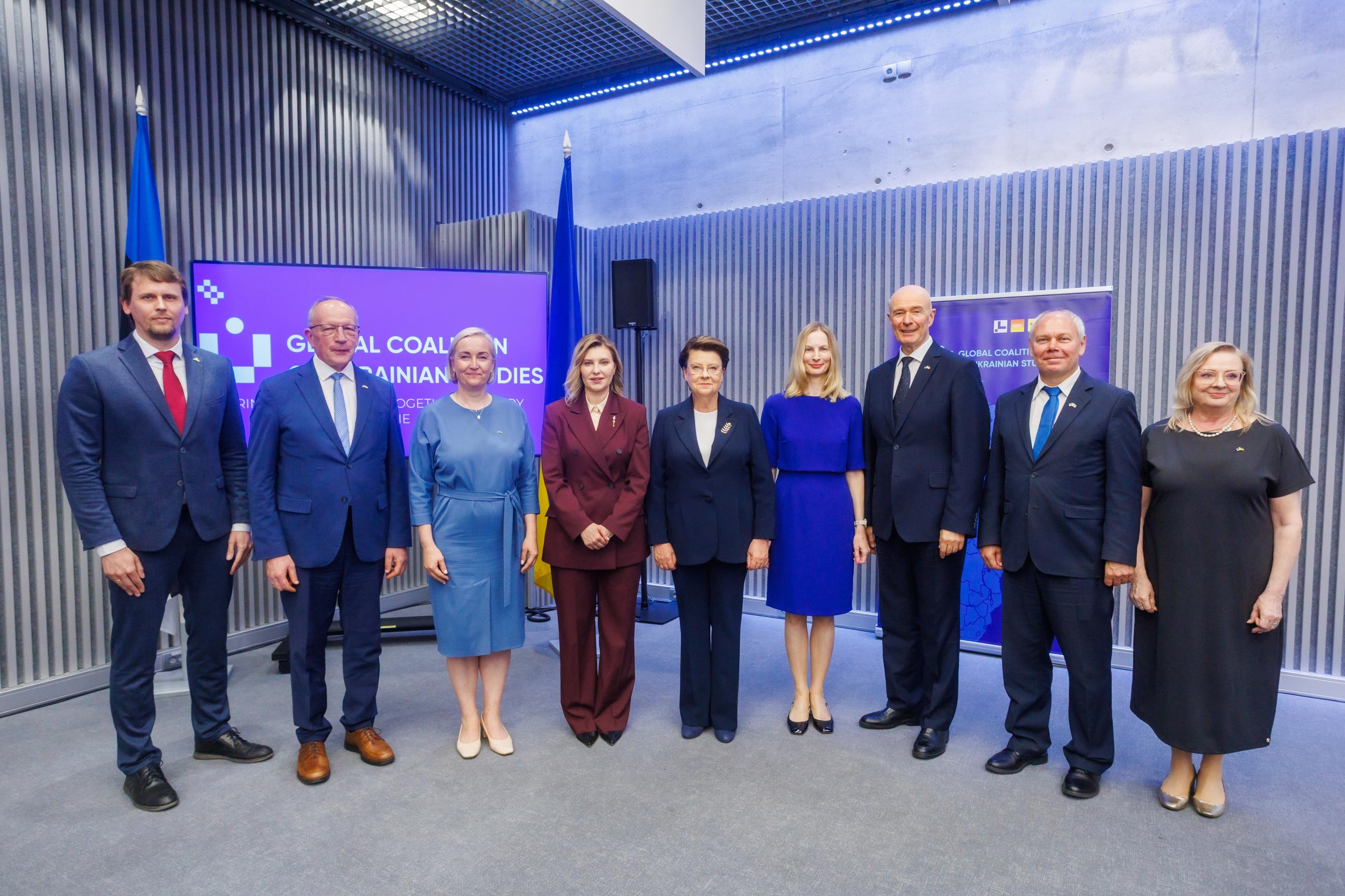 Ukraina uuringute ülemaailmse koalitsiooni koostöömemorandumite allkirjastamine. Foto Arno Mikkor