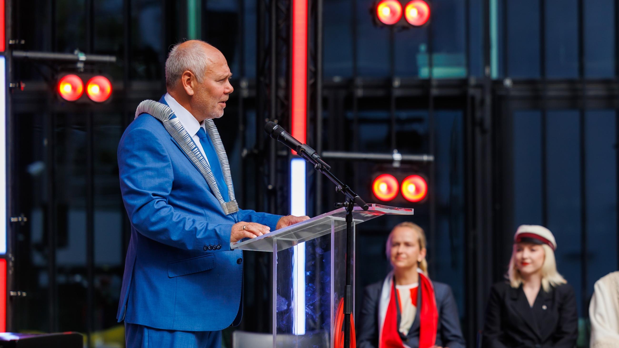 TLÜ avaaktus. Foto: Arno Mikkor