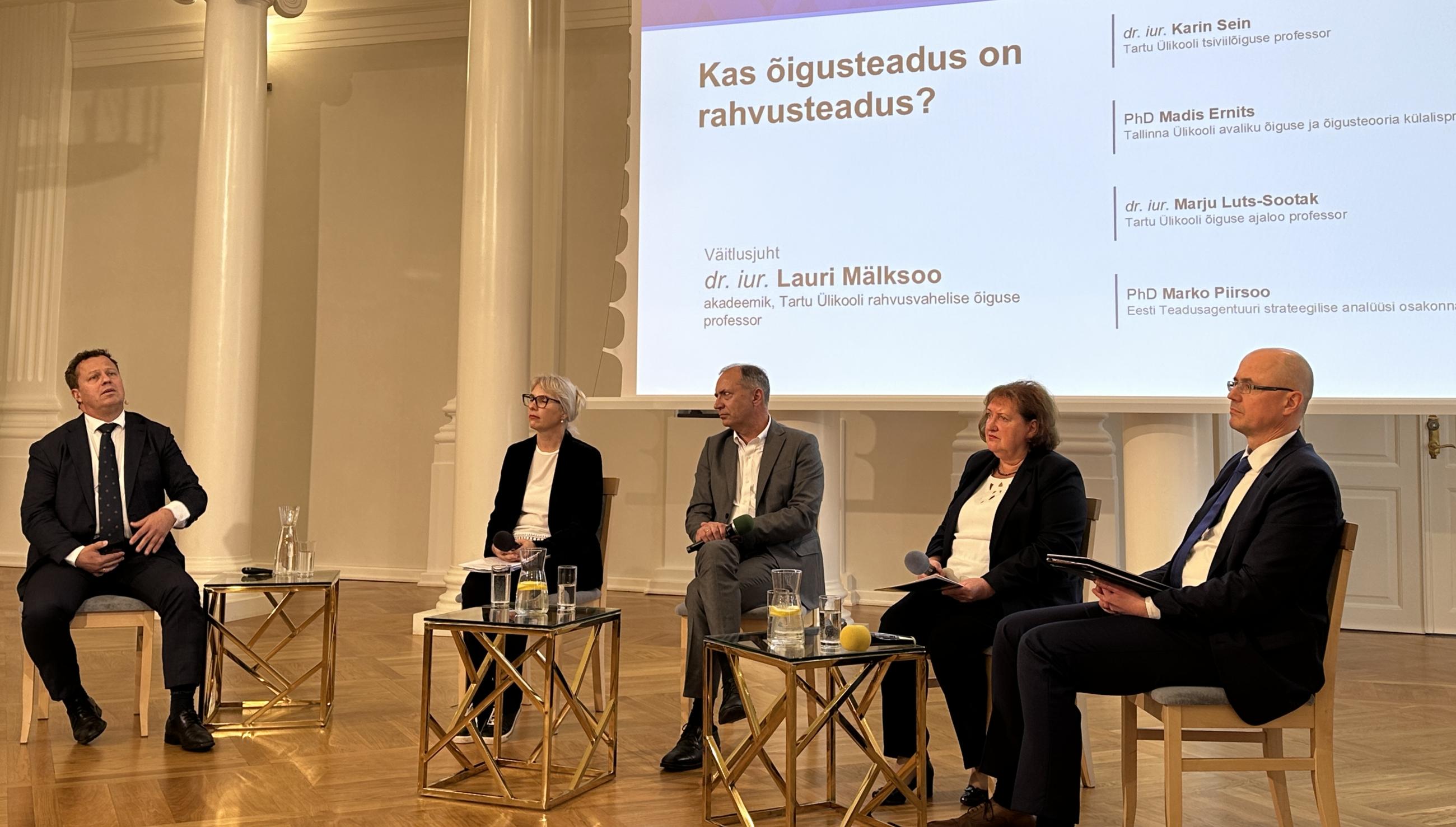 Õigusteadlaste päev Tartu Ülikoolis 