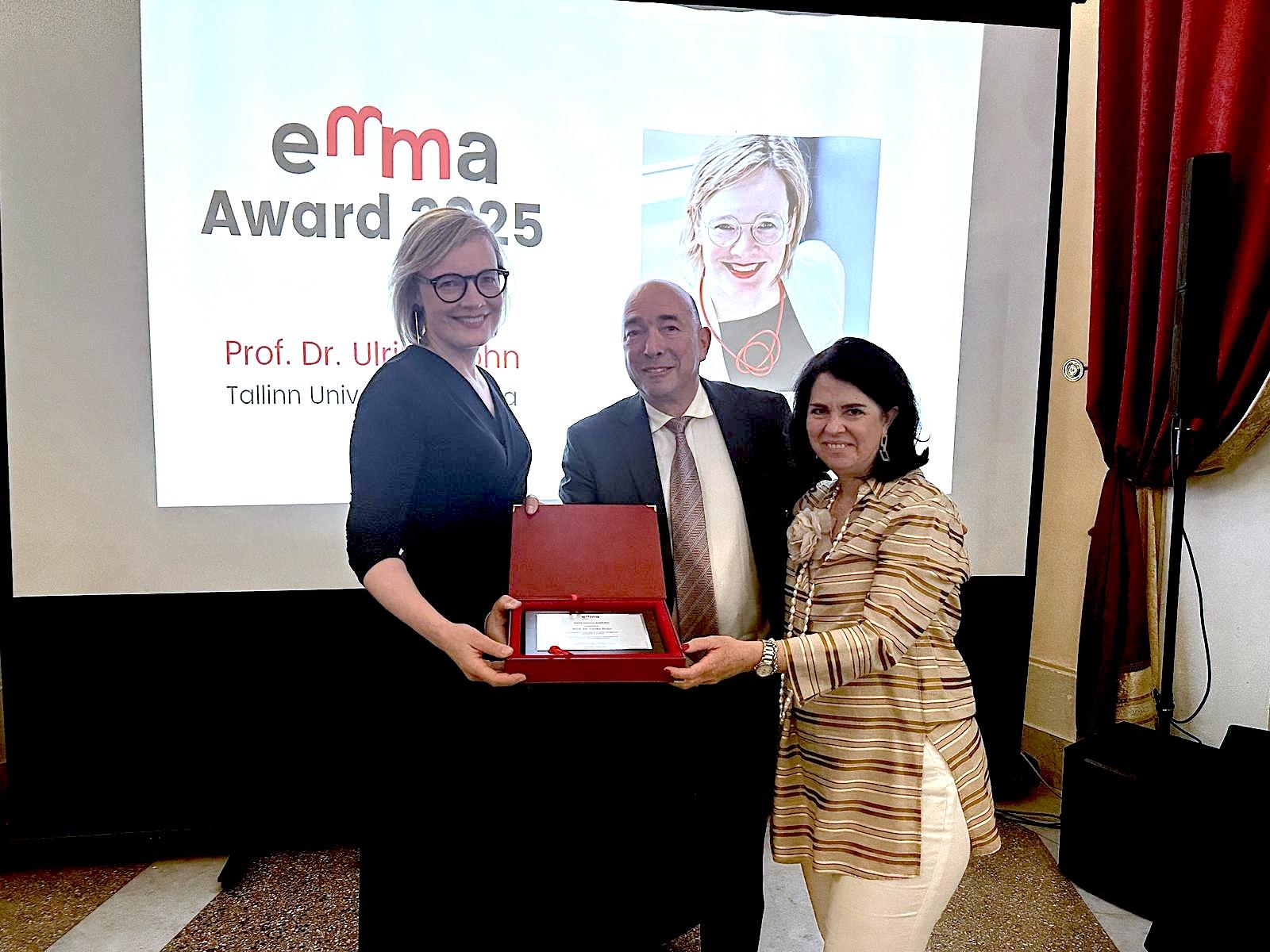 Ulrike Rohn pälvis emma preemia