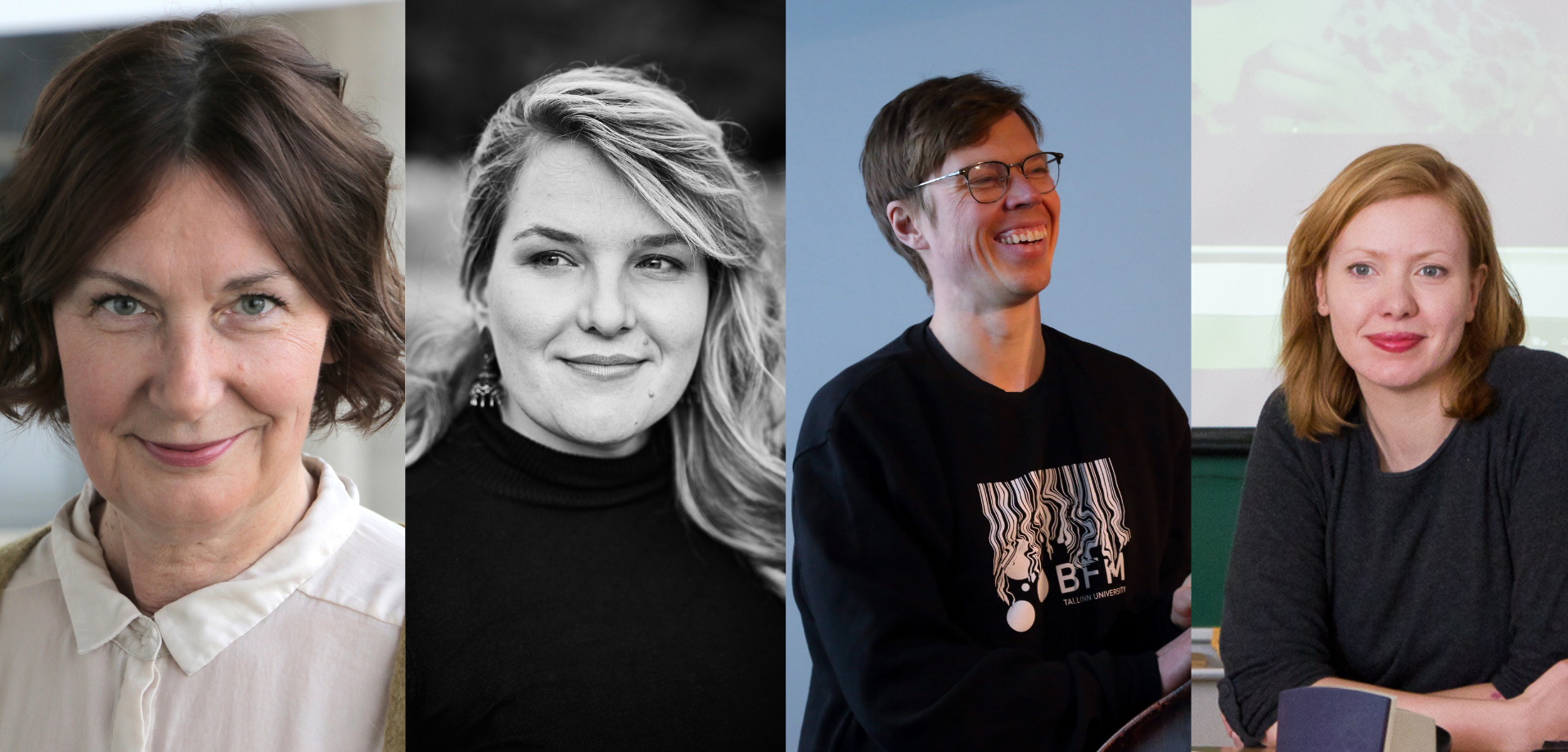 Vasakult: Marianna Kaat, Anna Hints, Tanel Kadalipp ja Liis Nimik. Anna Hintsi foto autor: Kaupo Kikkas BFMi inimesed Hot Docsil