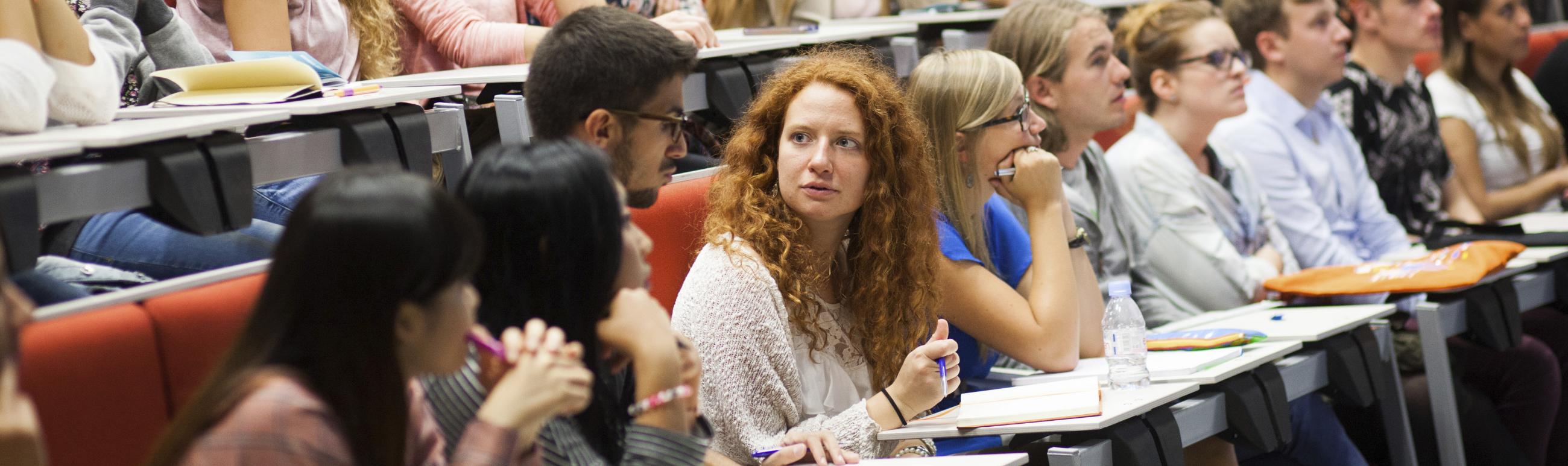 people at a conference