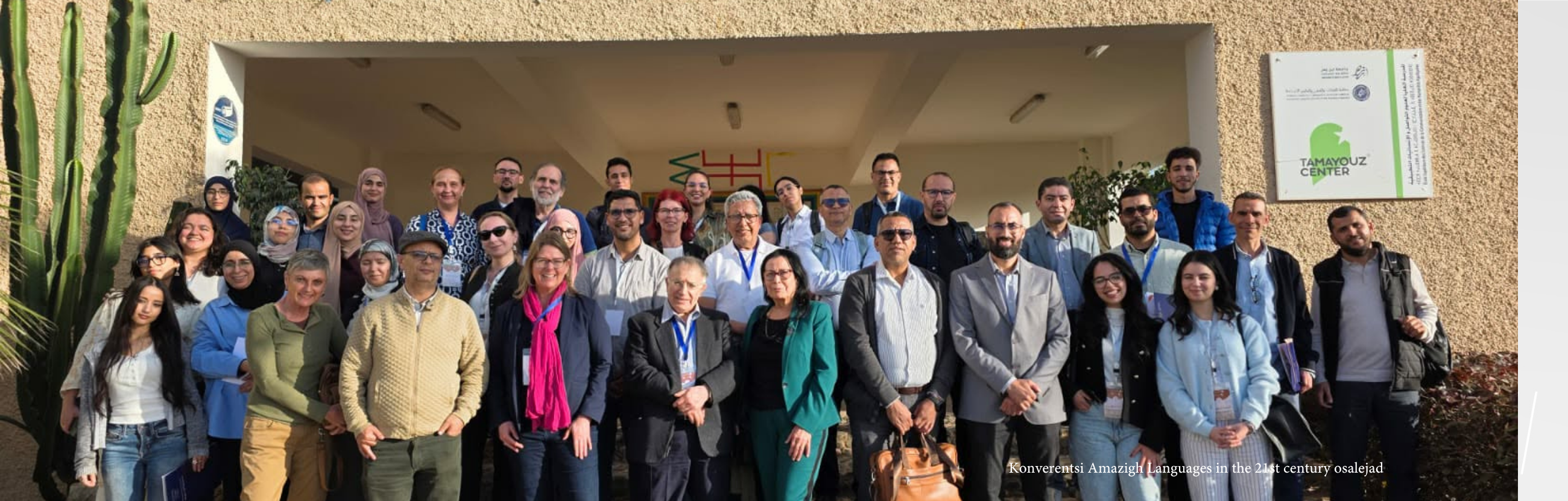 Konverentsi Amazigh Languages in the 21st century osalejad