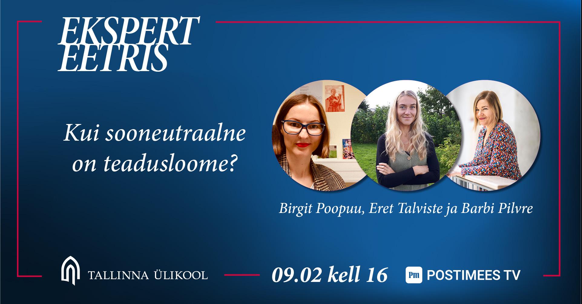 Barbi Pilvre, Birgit Poopuu, Eret Talviste