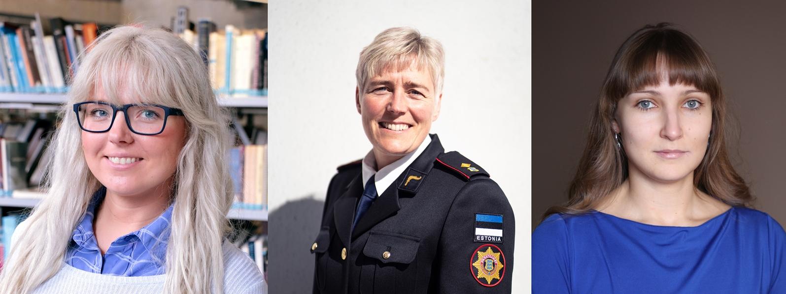 Reet Kasepalu ja Stella Polikarpus HTI-st ning Kais Allkivi-Metsojaga DTI-st. Reet Kasepalu ja Stella Polikarpus HTI-st ning Kais Allkivi-Metsojaga DTI-st